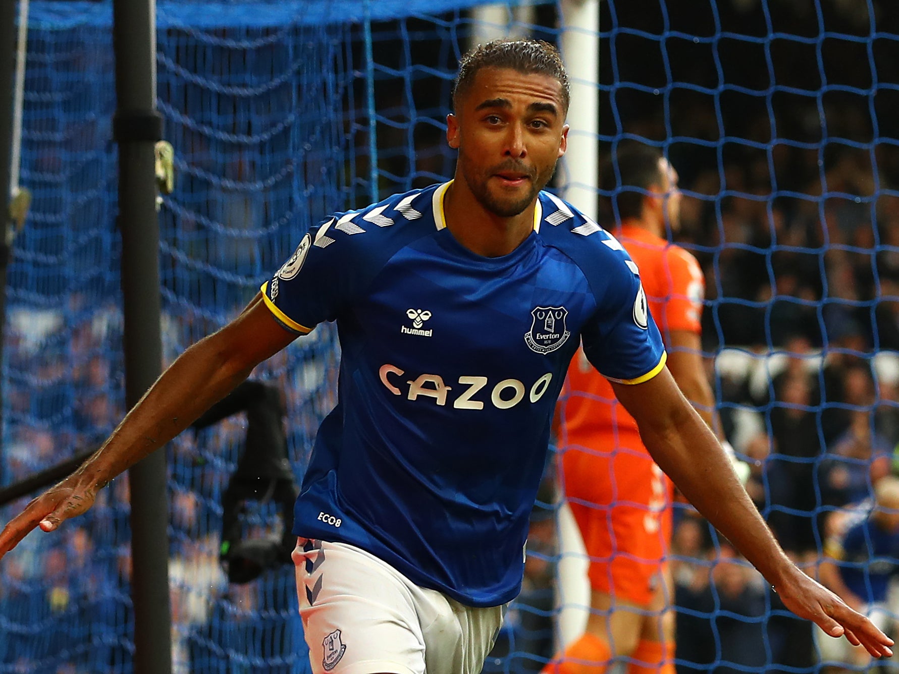 Everton striker Dominic Calvert-Lewin