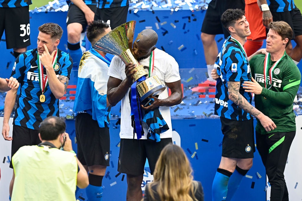 Lukaku won Serie A this year with Inter to earn his first major league title