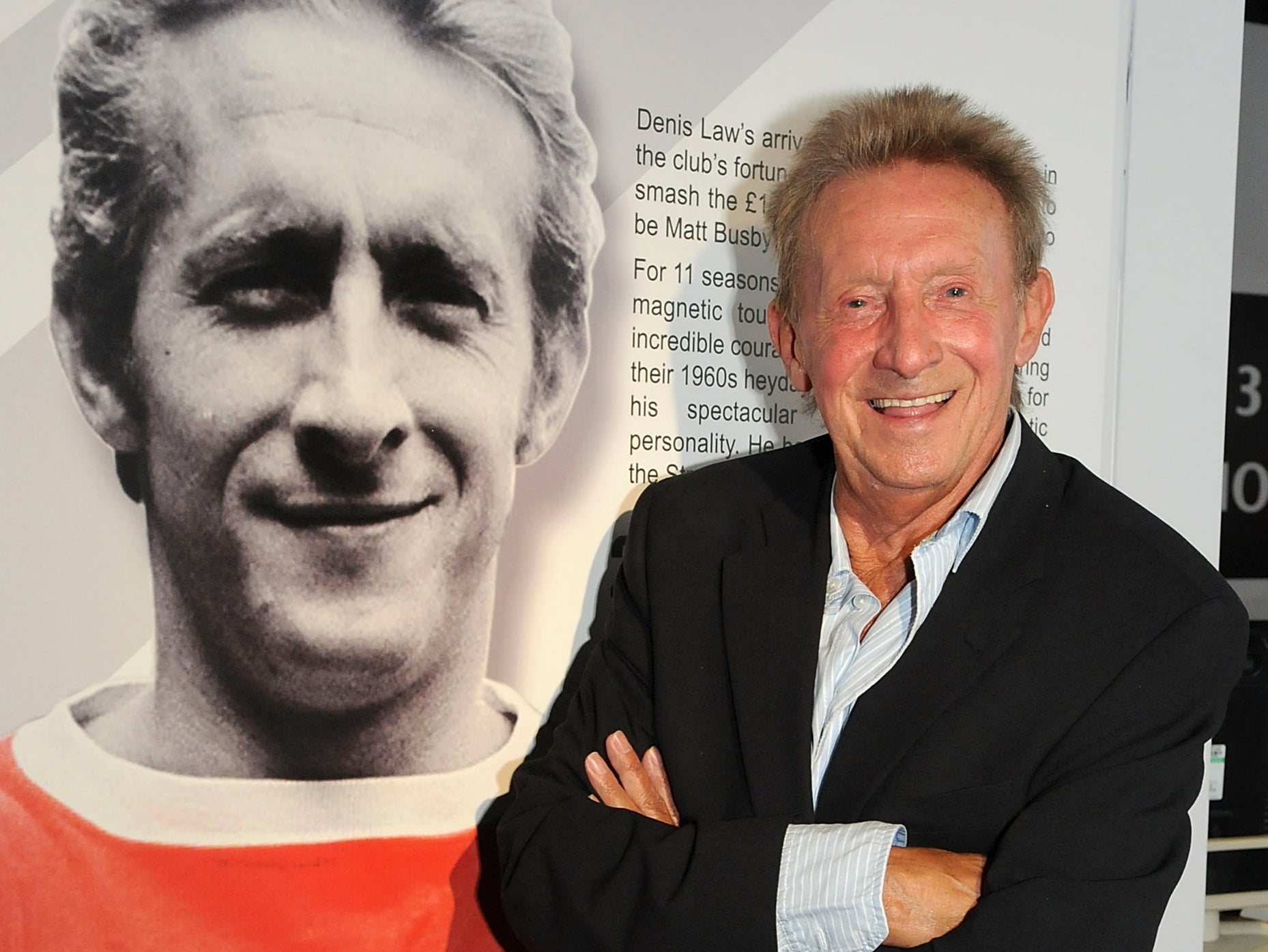 Manchester United legend Denis Law