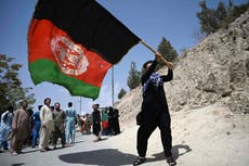 ‘Several killed’ amid firing by Taliban and stampede during rally in Afghan city