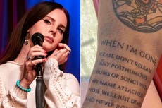 Lana Del Rey says her will prohibits the release of posthumous music