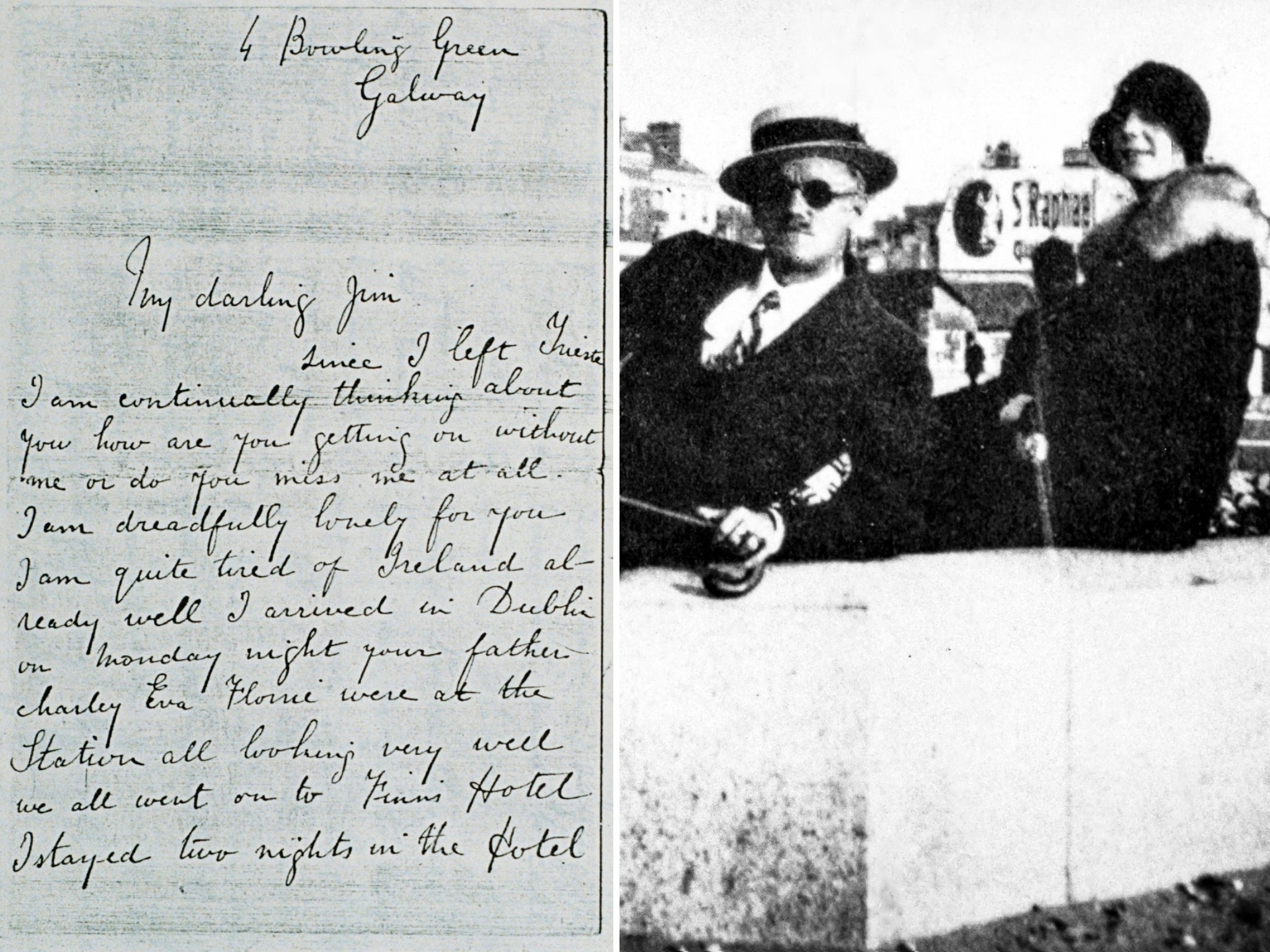 James Joyce told Nora Barnacle that he never said an obscene phrase out loud, but something about her turned him into a beast