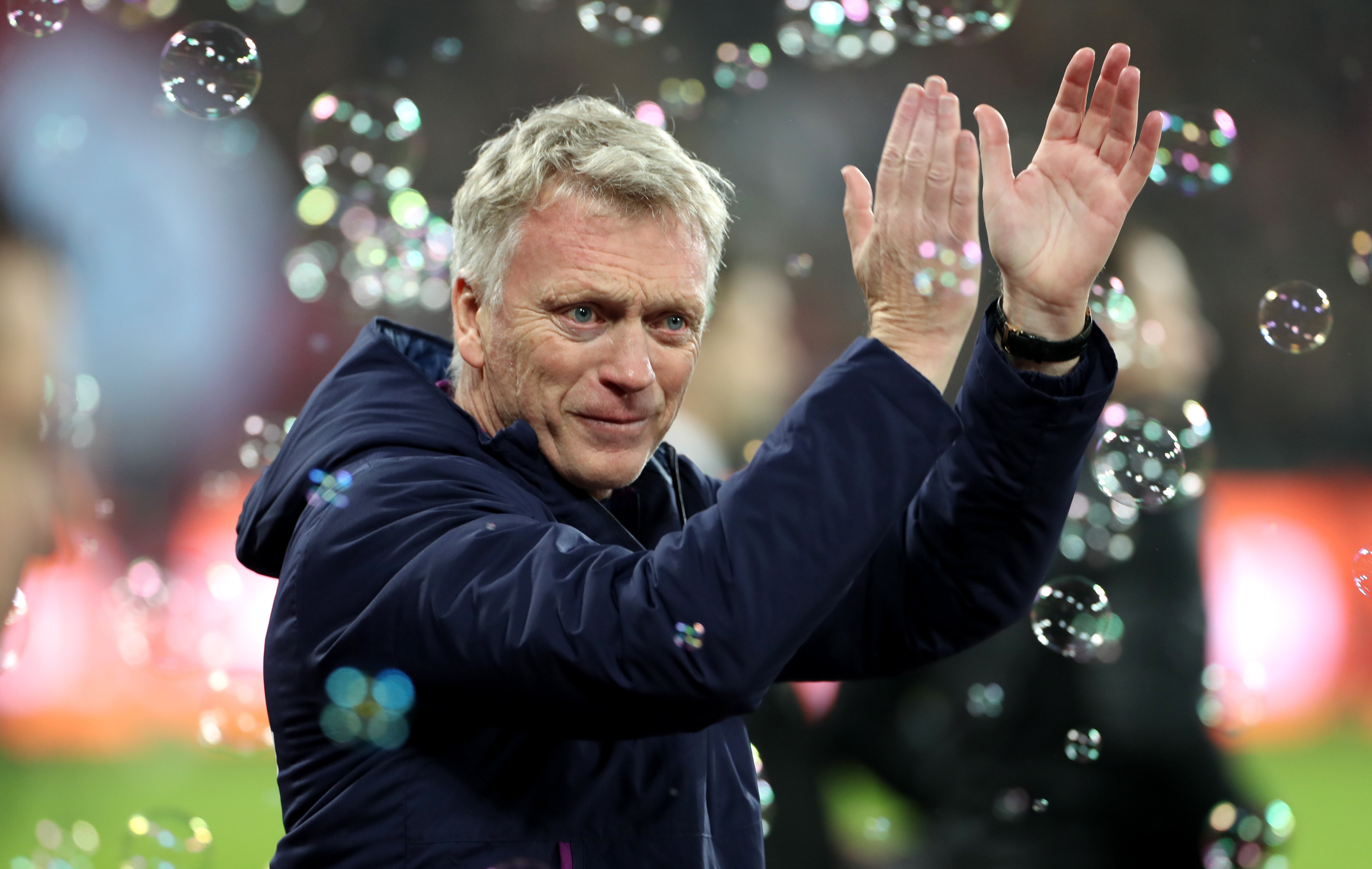 David Moyes is looking forward to having fans back (Bradley Collyer/PA)