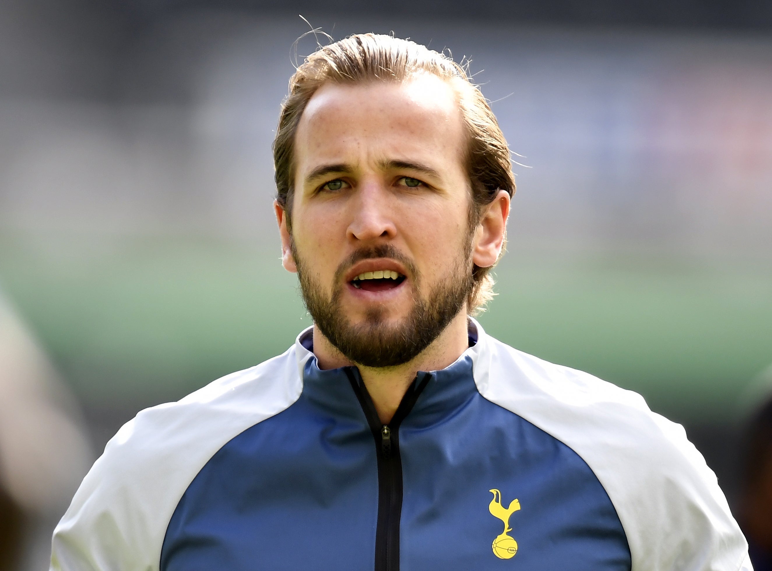 Harry Kane has been building up his fitness after his late return from holiday (Peter Powell/PA)