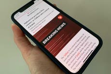 The Independent launches Breaking News email alerts