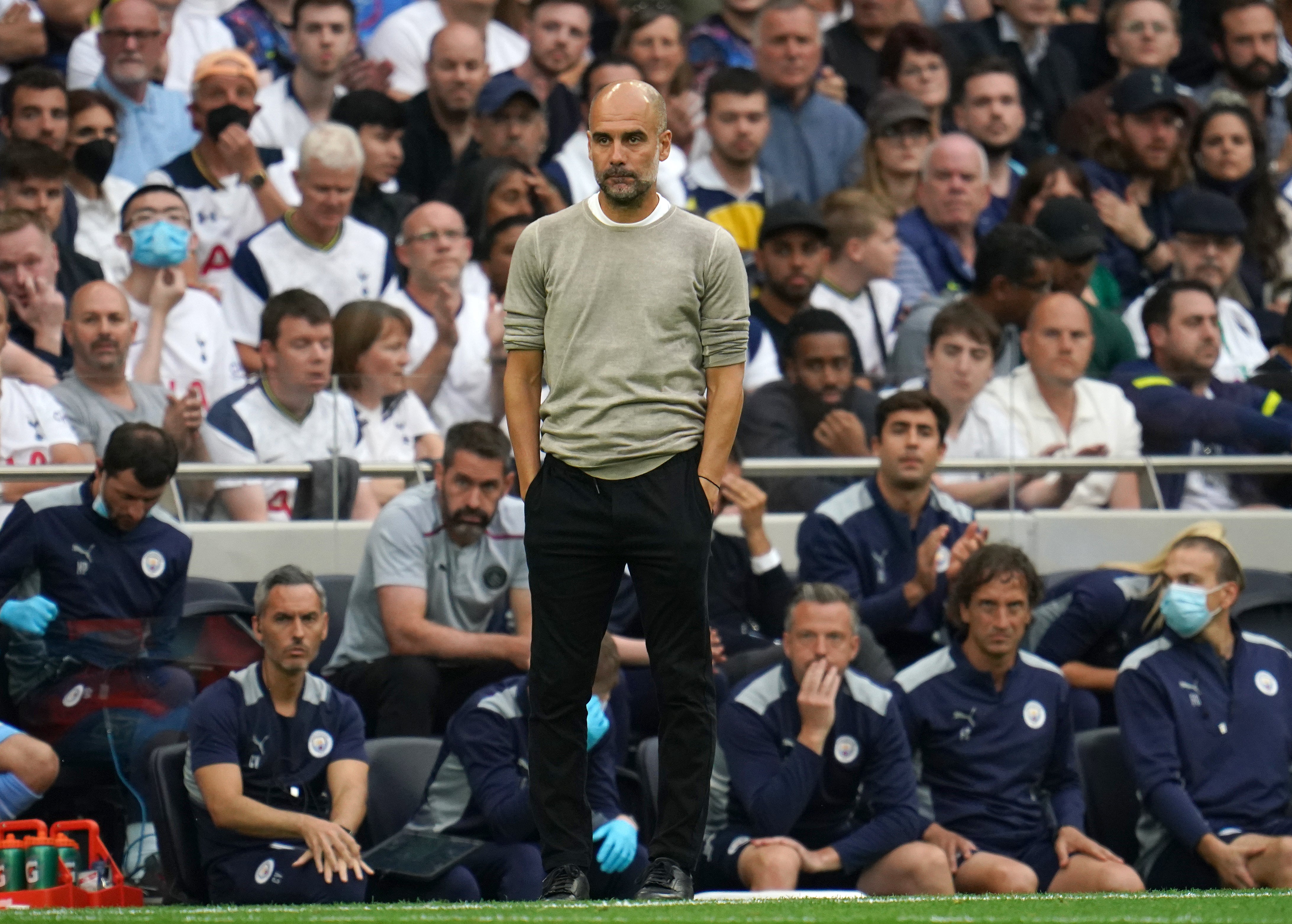 City lost 1-0 at Tottenham last weekend (Nick Potts/PA).