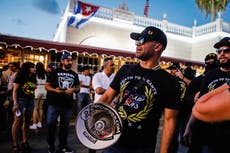 Proud Boys leader Enrique Tarrio sentenced to five months in jail for burning BLM banner