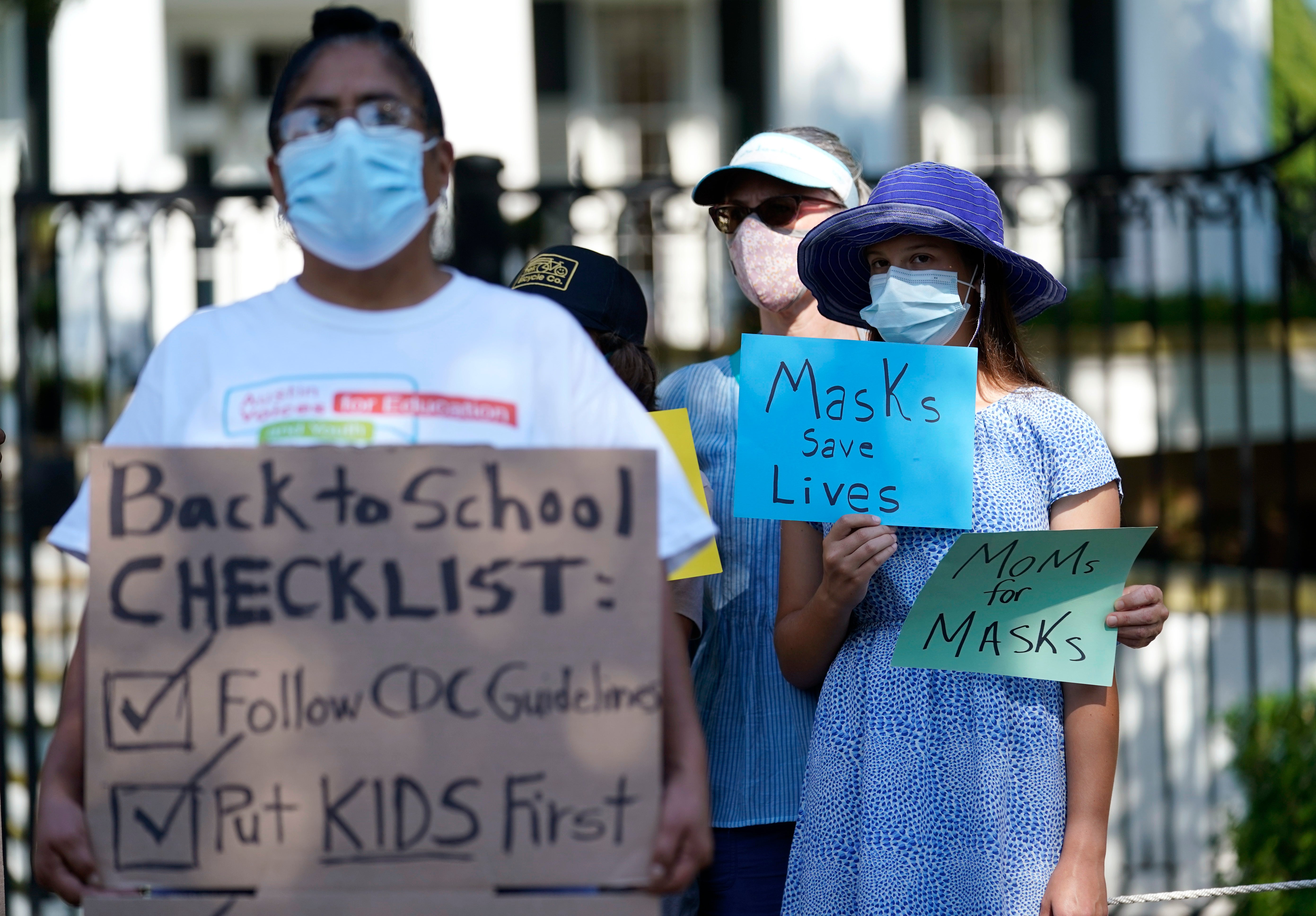 Virus Outbreak Texas Masks