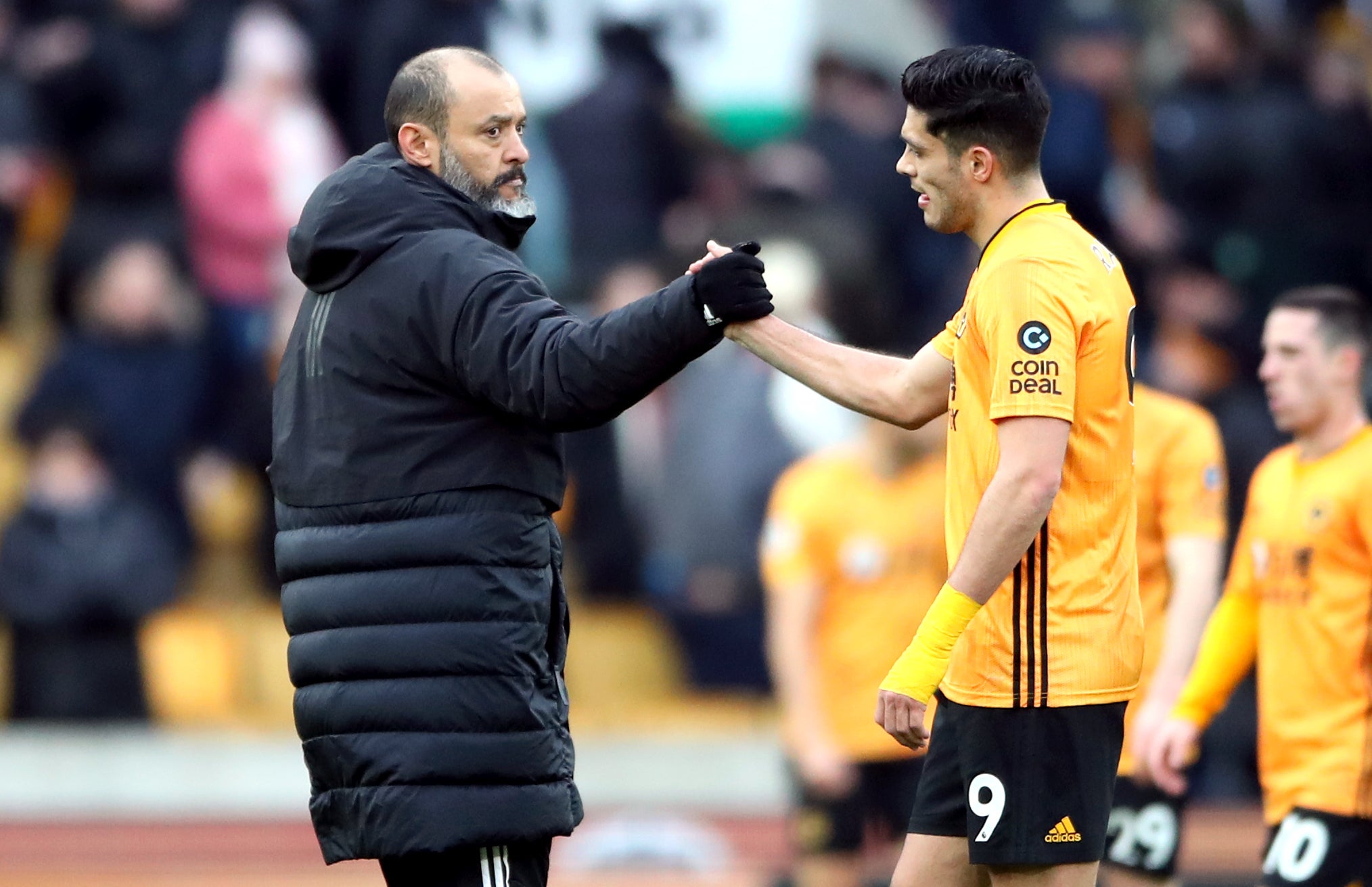 Nuno Espirito Santo will be reunited with Raul Jimenez (Nick Potts/PA)