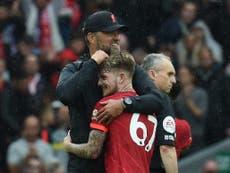 Harvey Elliott: Jurgen Klopp not surprised by Liverpool starlet’s ‘mature’ display against Burnley