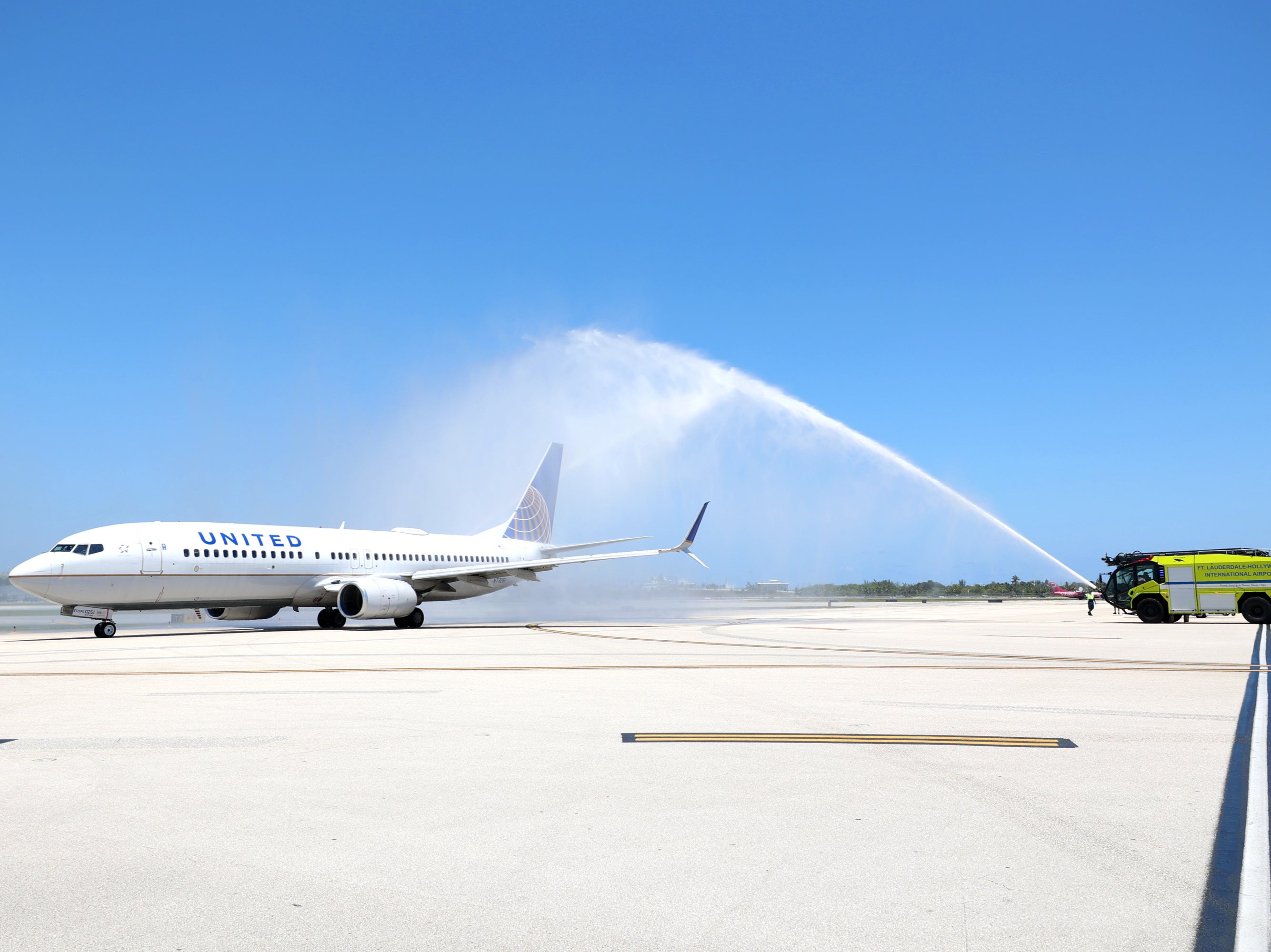 United is among the US airlines being deployed by the White House