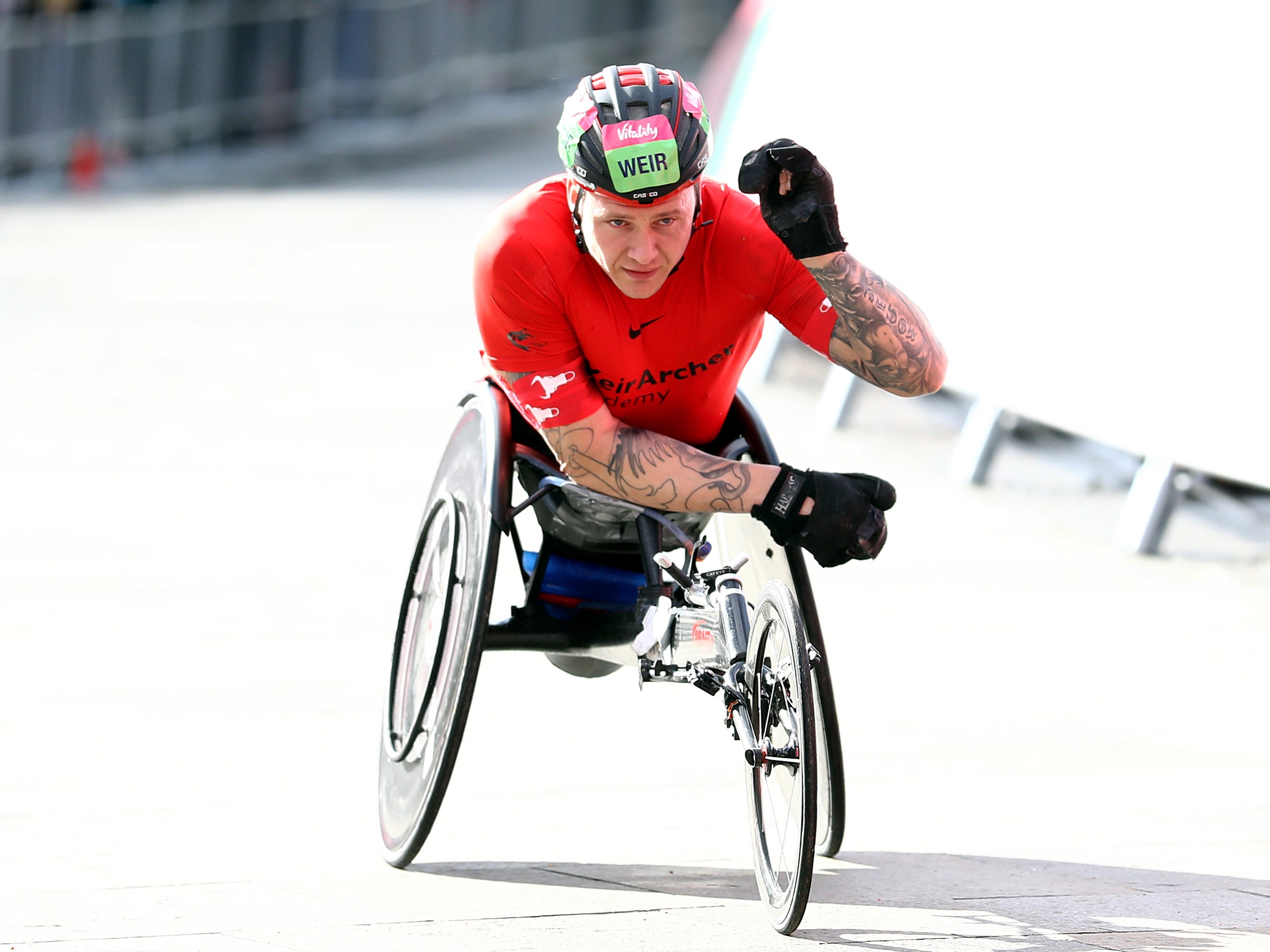 David Weir will compete in the marathon, 5000m and 1500m in Tokyo