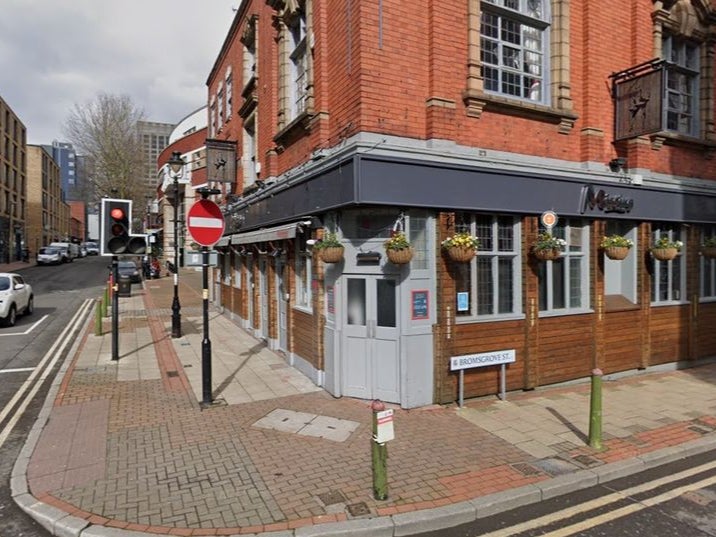 Missing Bar, in Birmingham’s Gay Village, where the attack took place