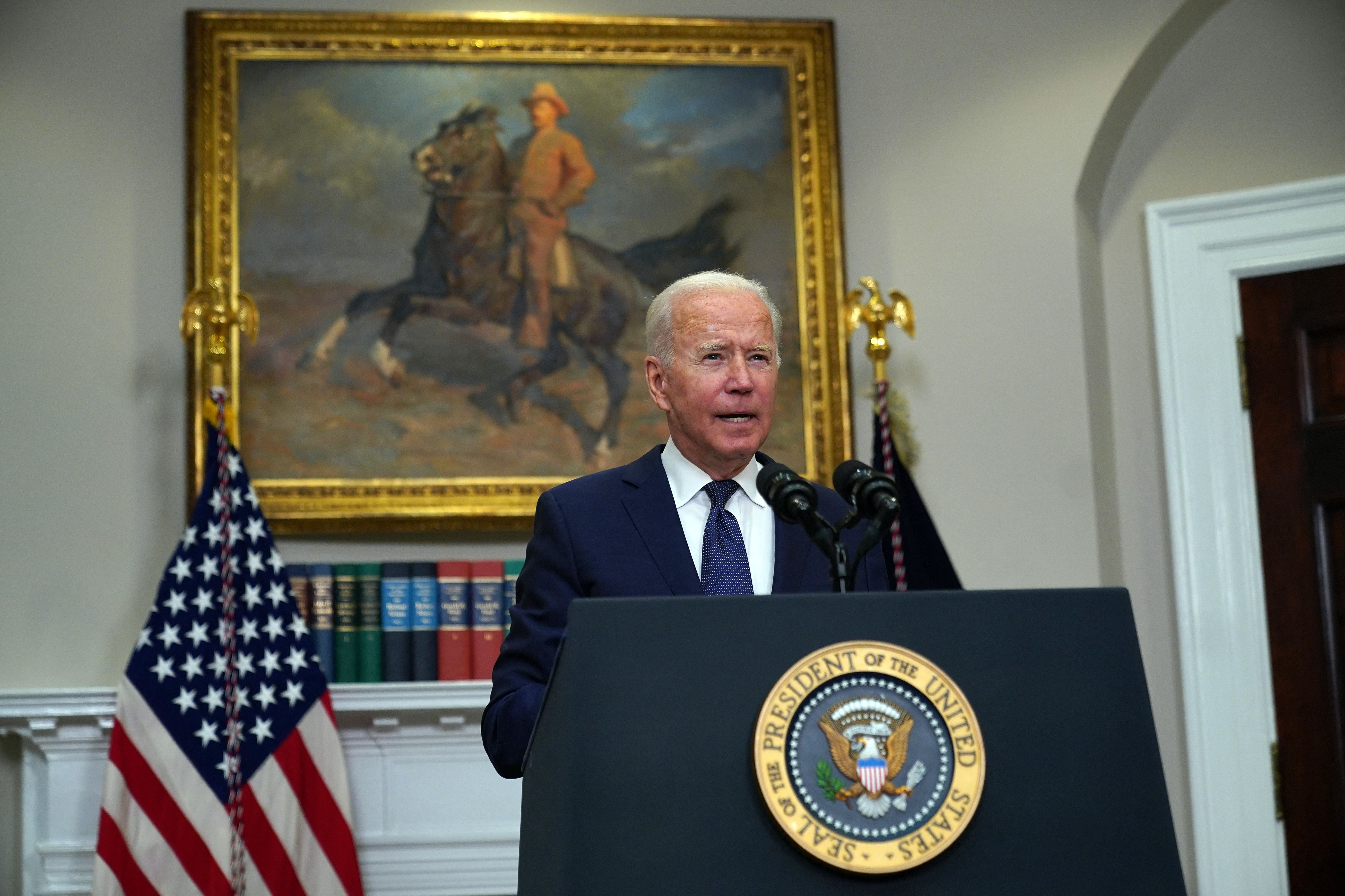 US President Joe Biden has said that getting all Americans out of the war-torn south Asian country would have been difficult in the best of circumstances