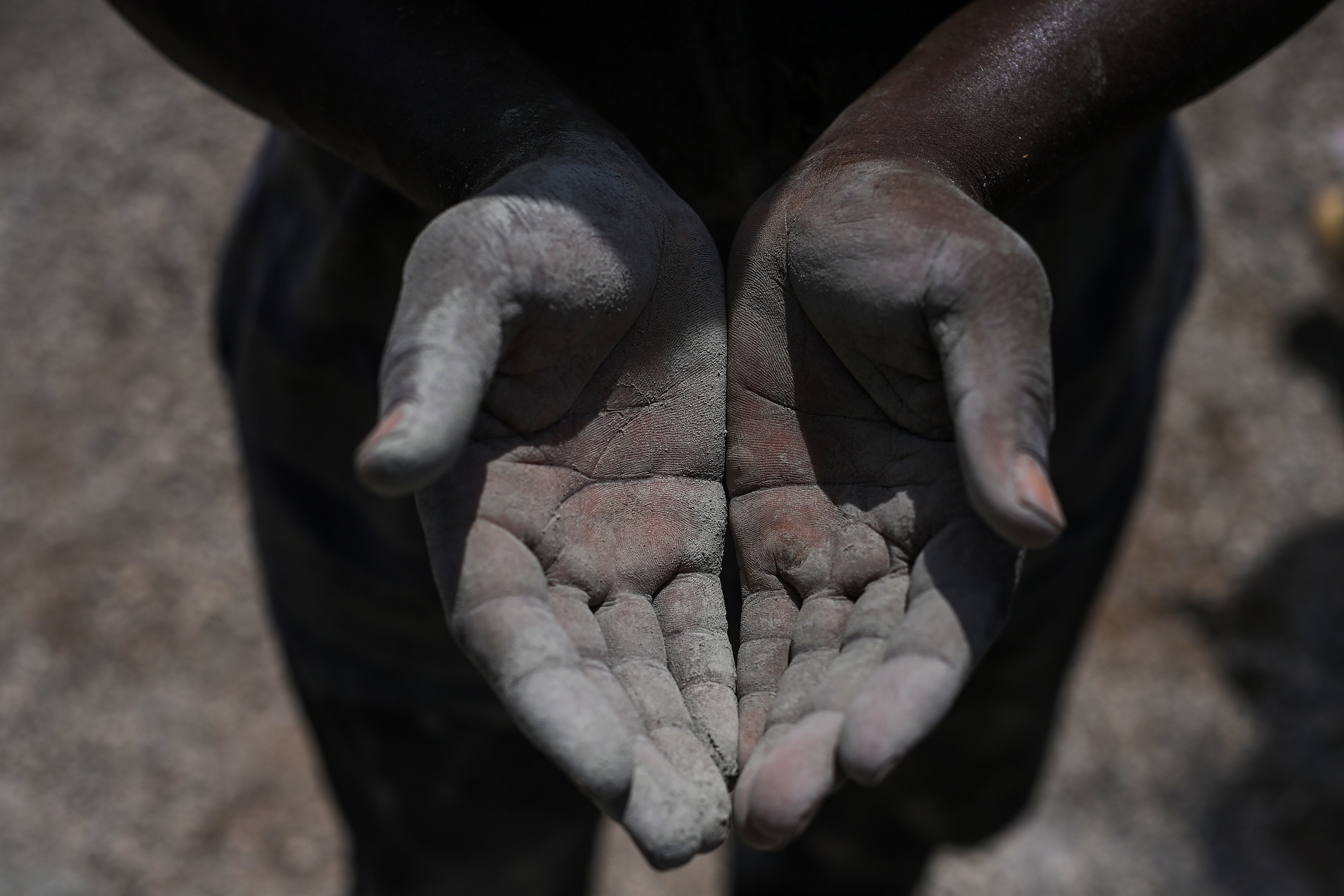 Workers have been digging graves