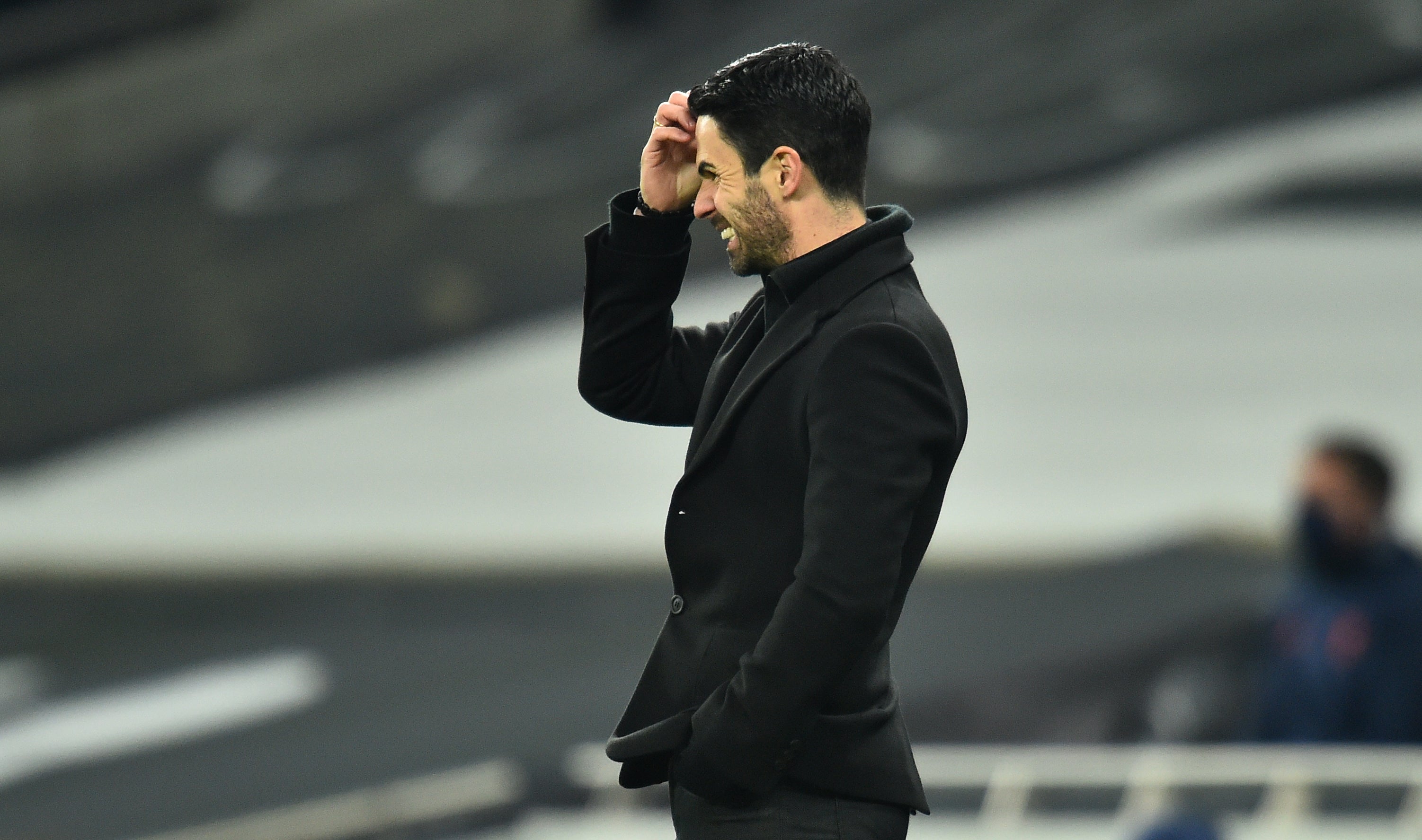 Arteta has lost 20 of his 60 Premier League games as Arsenal boss. (Glyn Kirk/PA)