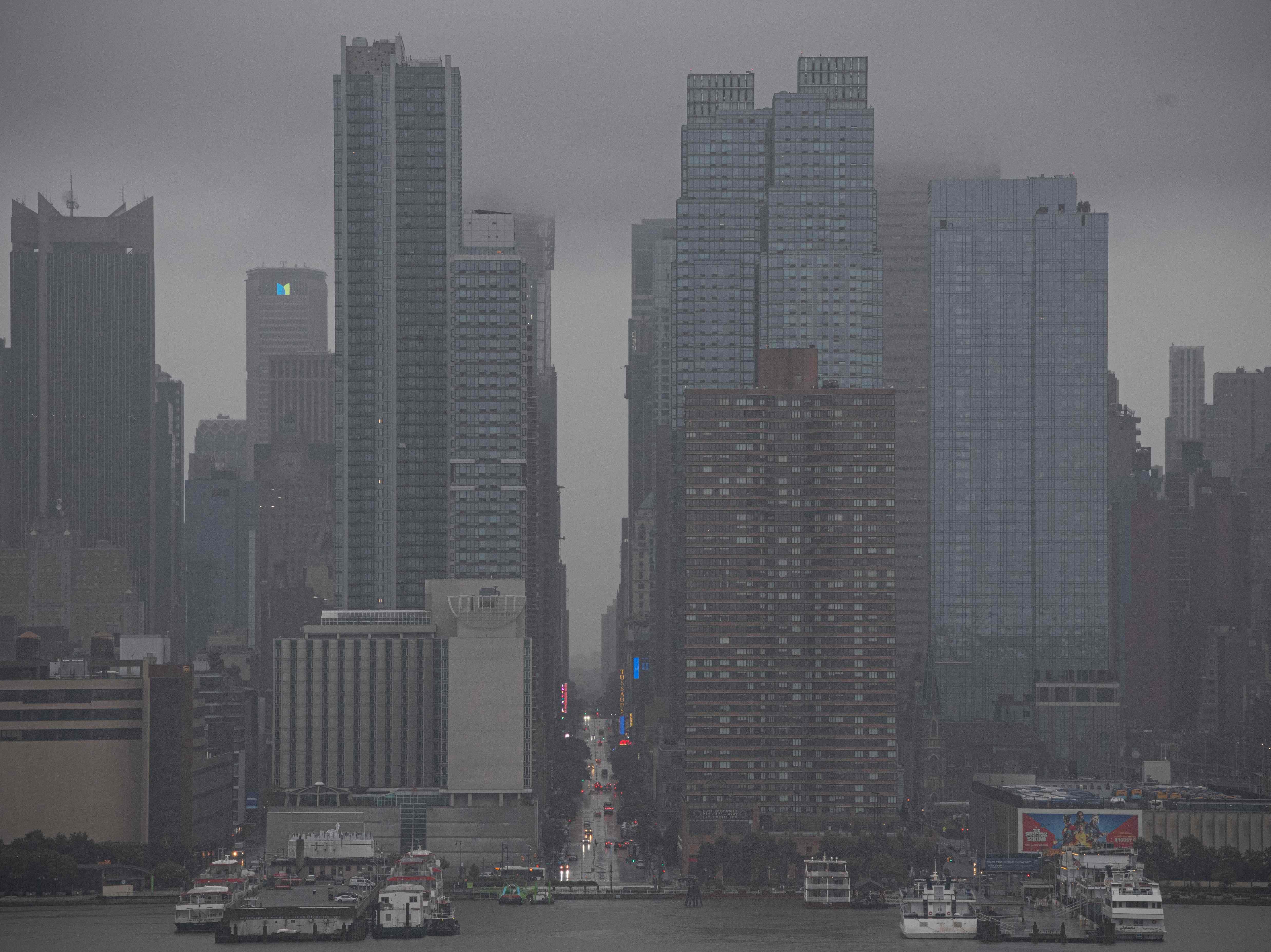 Hurricane Henri: New York experiences wettest hour ever as storm hits