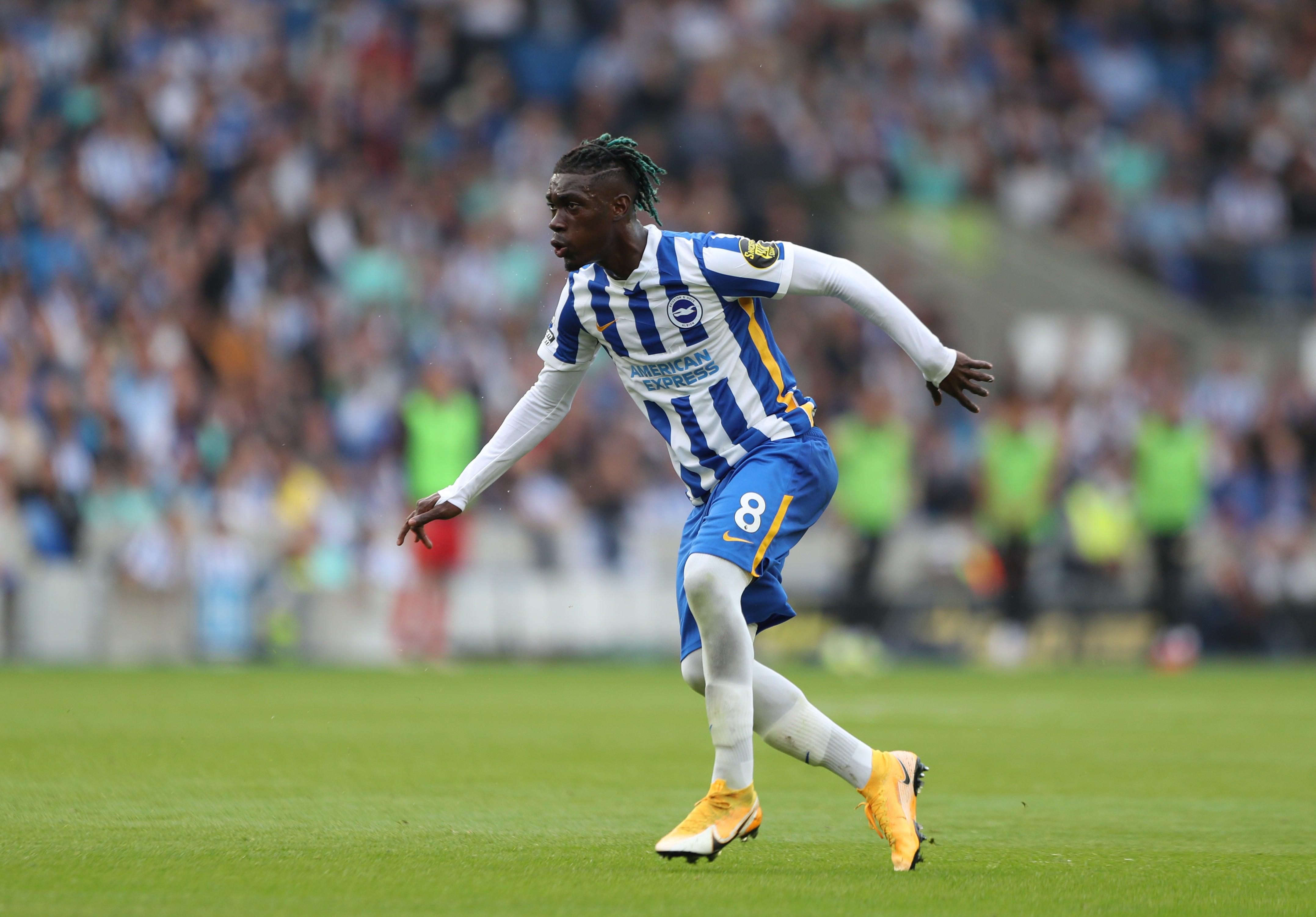 Yves Bissouma has started the campaign strongly (Kieran Cleeves/PA)