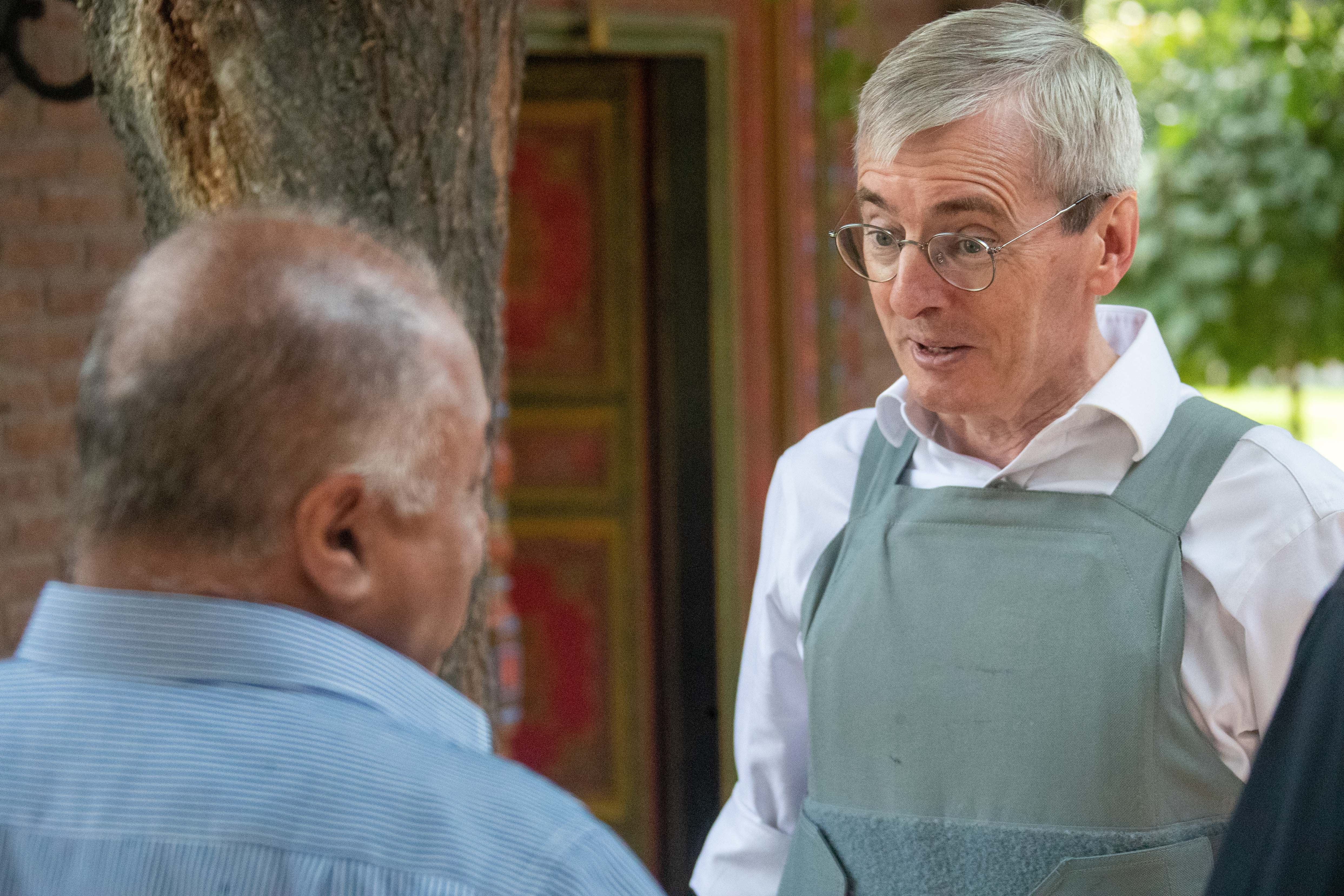 The UK’s ambassador to Afghanistan, Sir Laurie Bristow, speaks to The Independent’s Kim Sengupta in Kabul