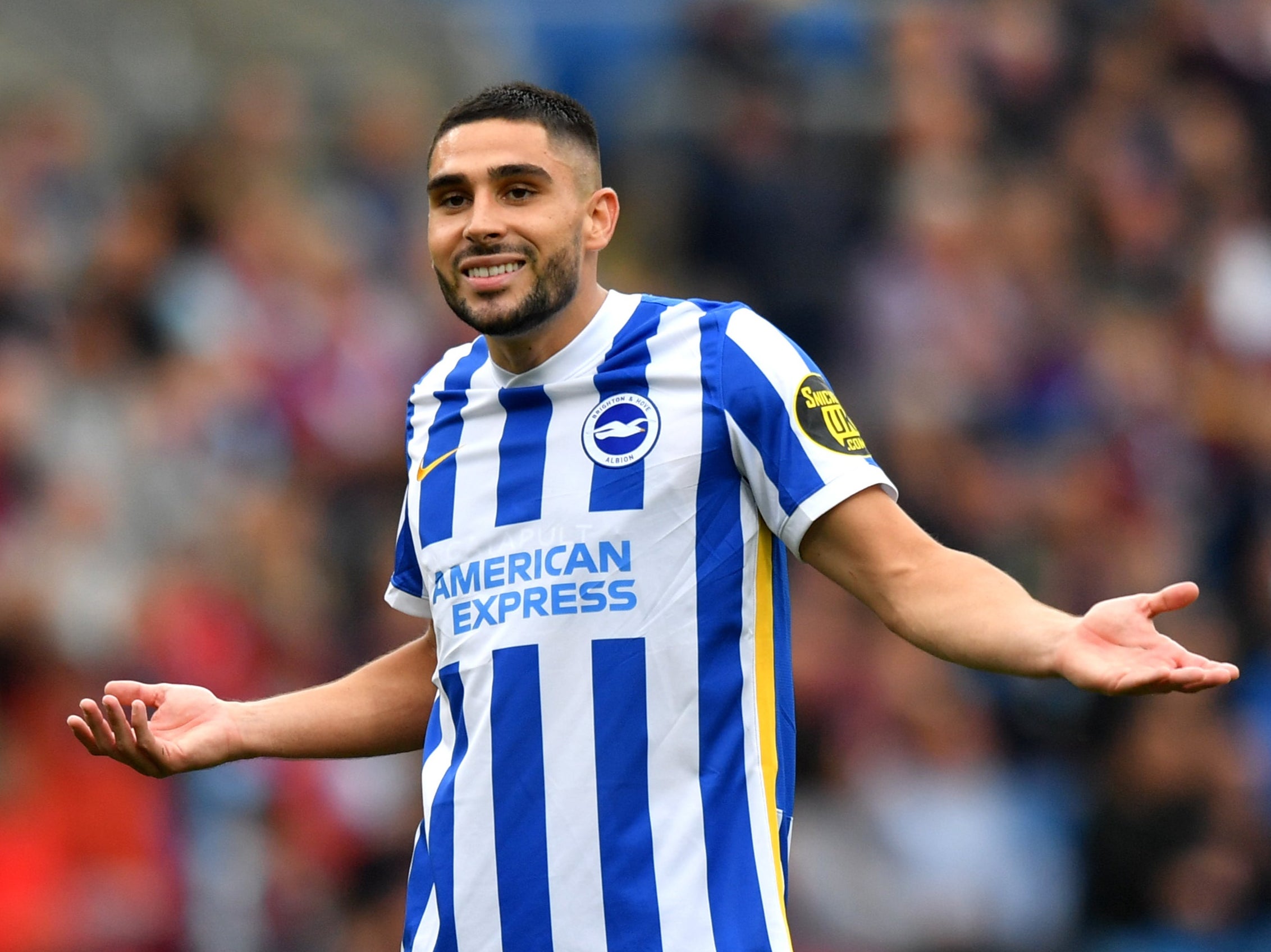 Brighton are hopeful injured striker Neal Maupay will be back in action next weekend (Anthony Devlin/PA)