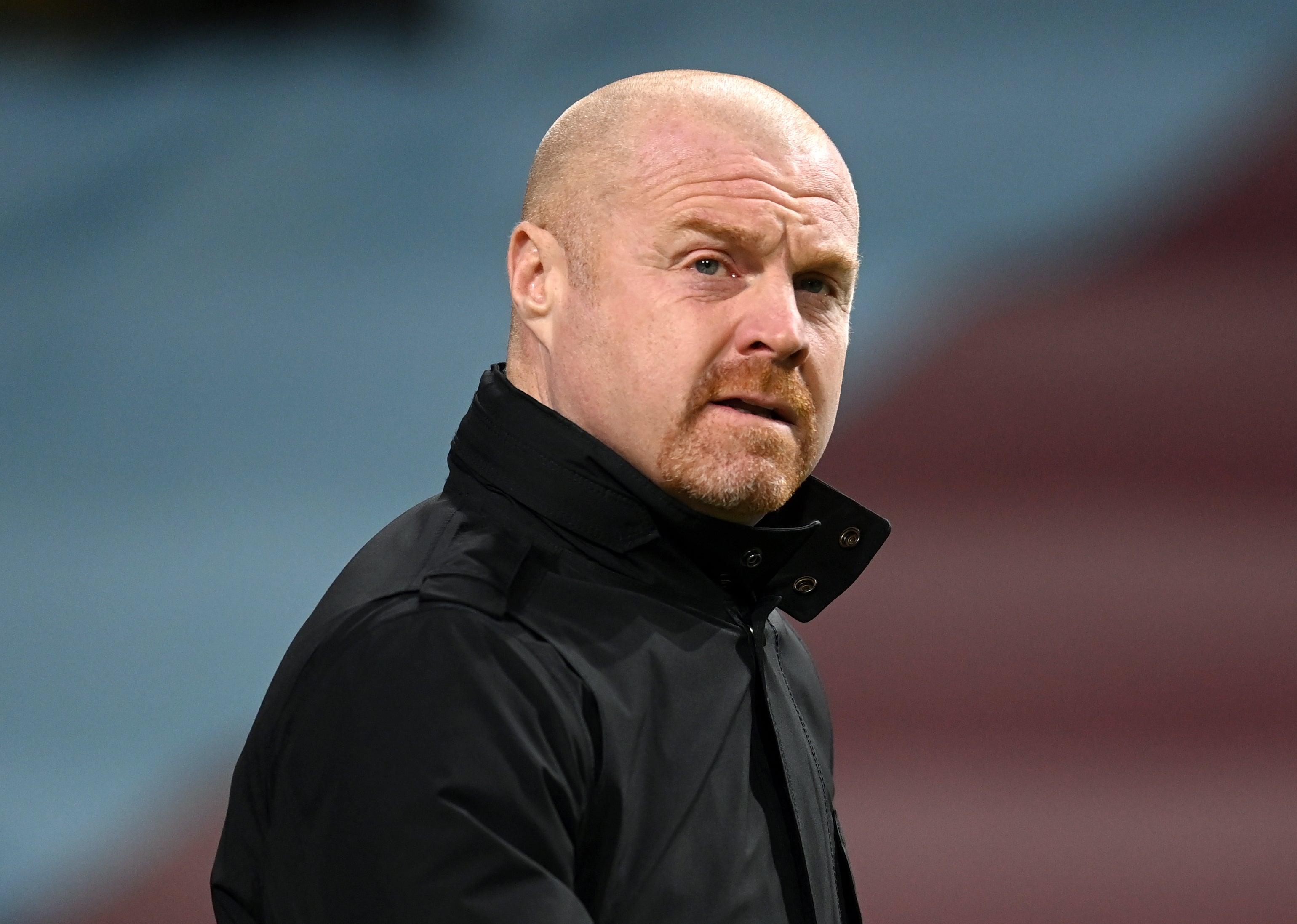 Dyche’s men face Newcastle away in the Carabao Cup on Wednesday (Michael Regan/PA).