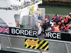 More than 800 migrants intercepted crossing English Channel in one day, Home Office says