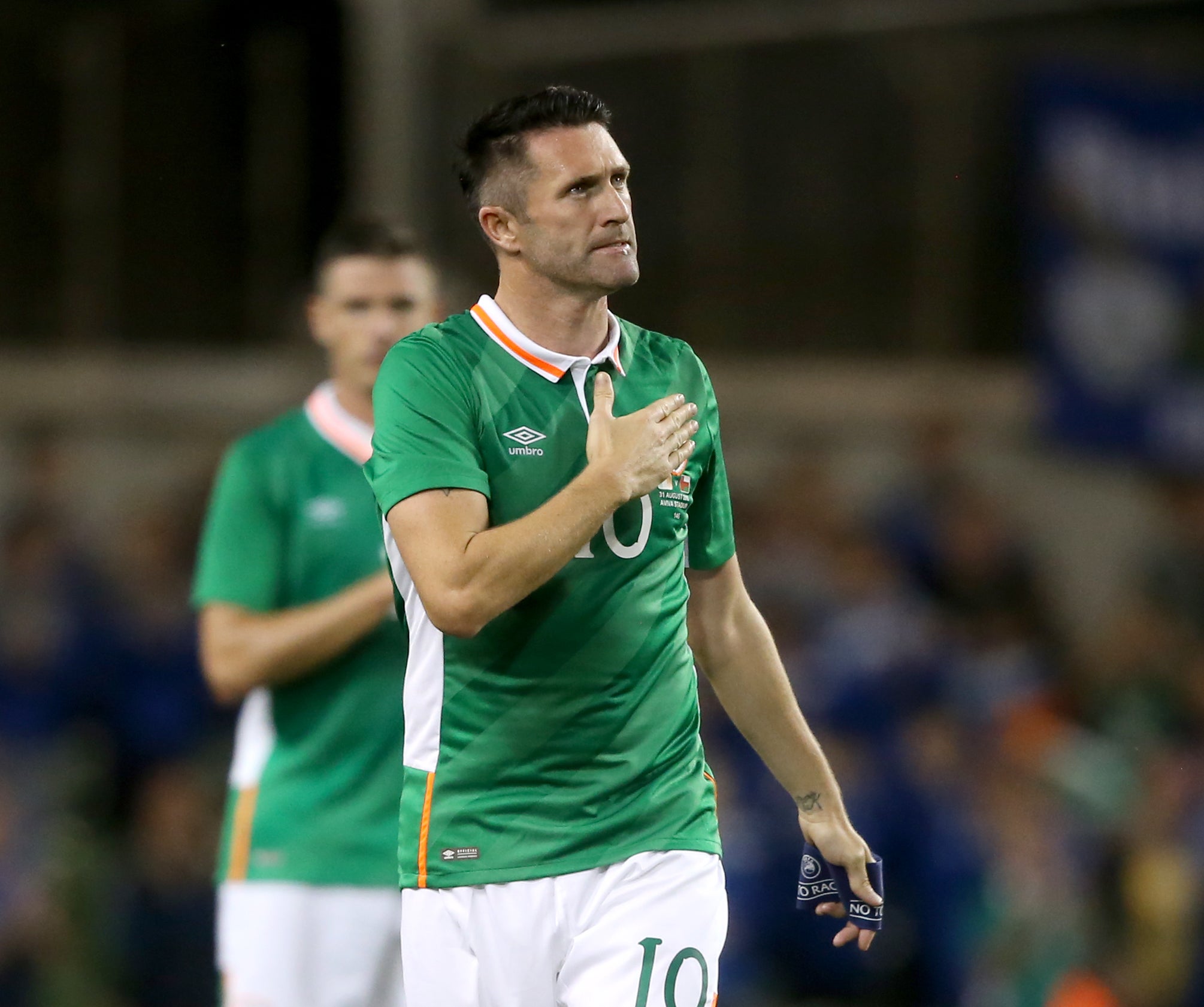 Republic of Ireland captain Robbie Keane announced his retirement from international football in 2016 (Niall Carson/PA)