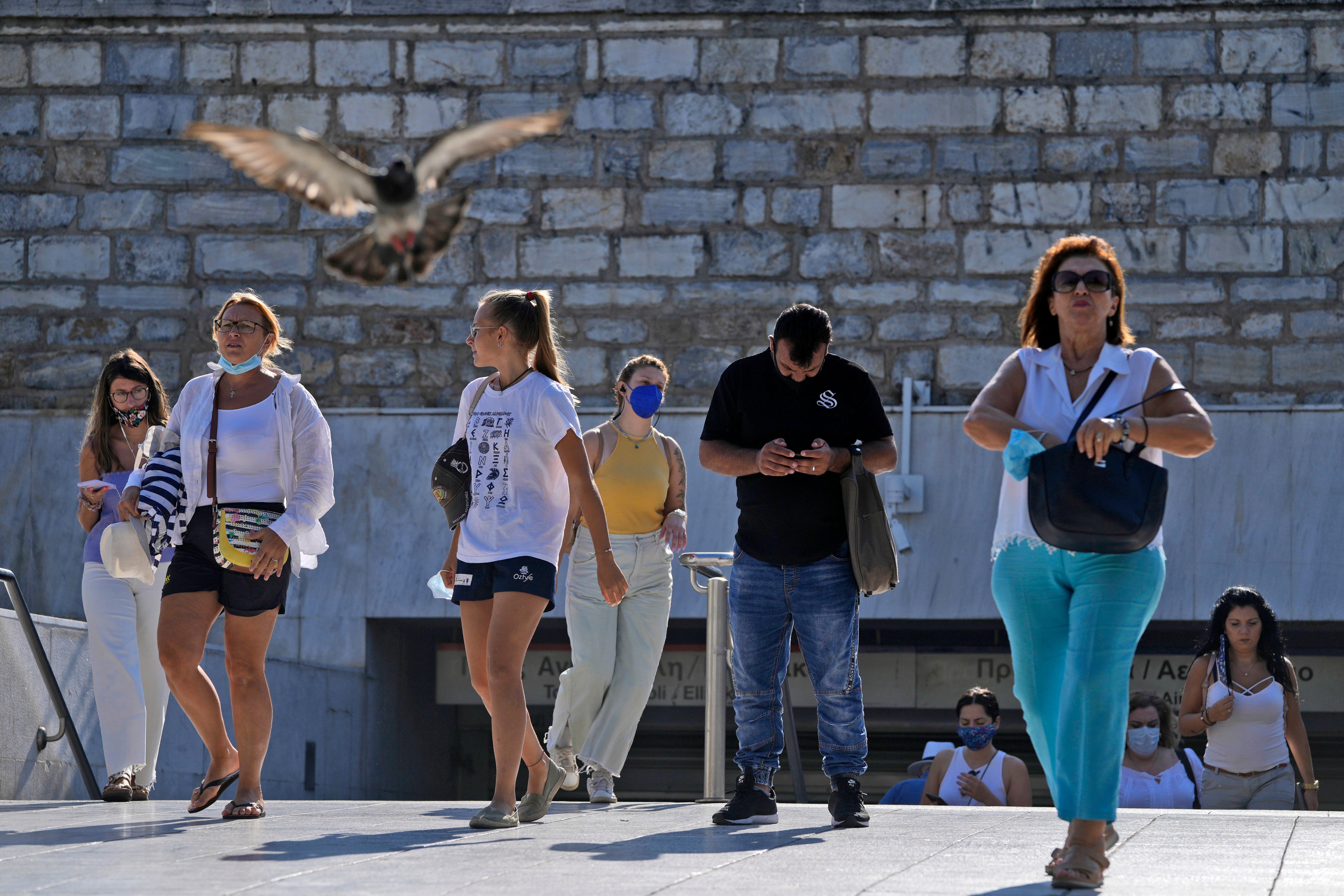 Virus Outbreak Greece