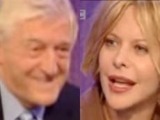 Michael Parkinson’s apology to Meg Ryan over infamous 2003 interview