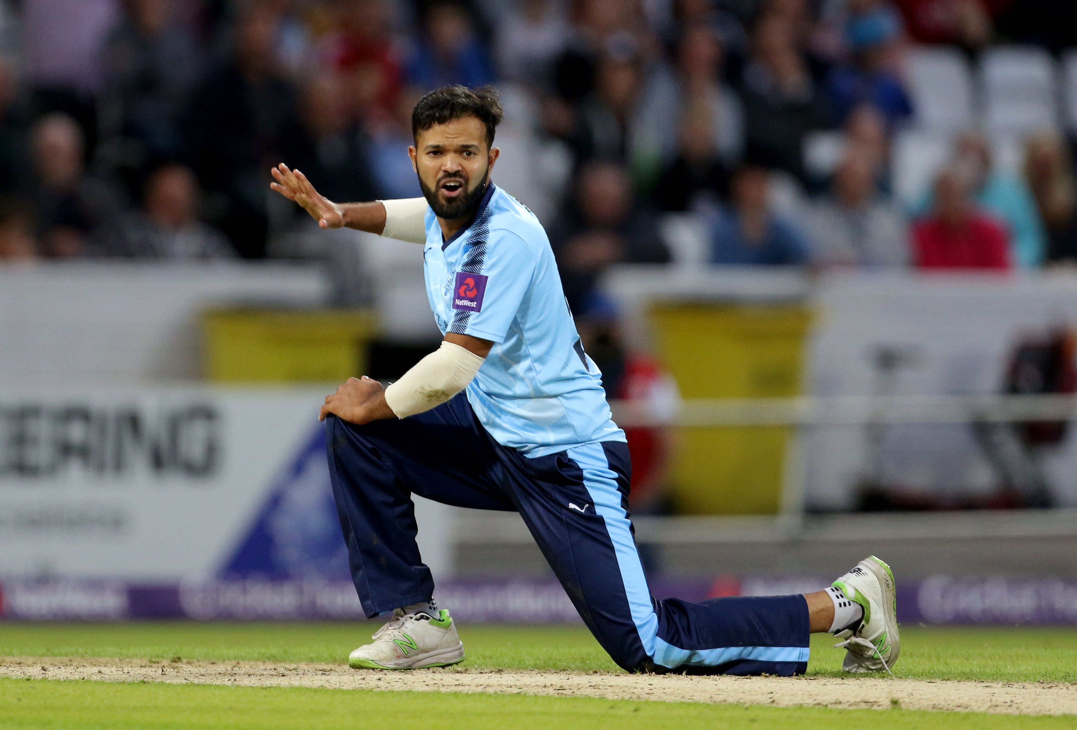 Rafiq at Headingley in 2017