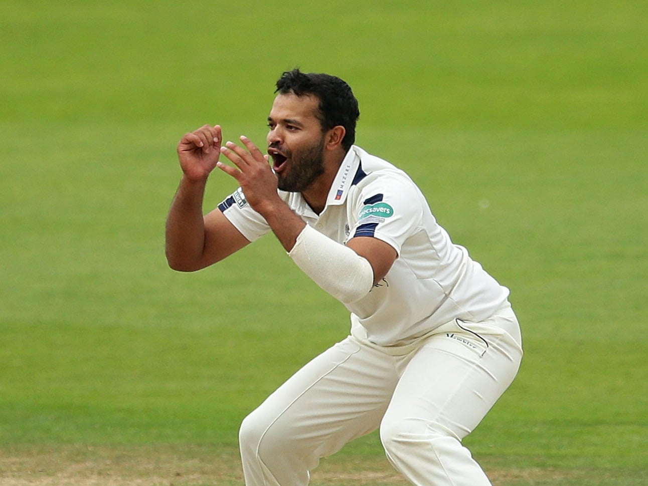 England’s Azeem Rafiq while playing for Yorkshire