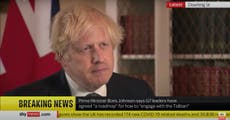 Boris Johnson demands Taliban guarantee of safe passage for people fleeing Afghanistan after 31 August 