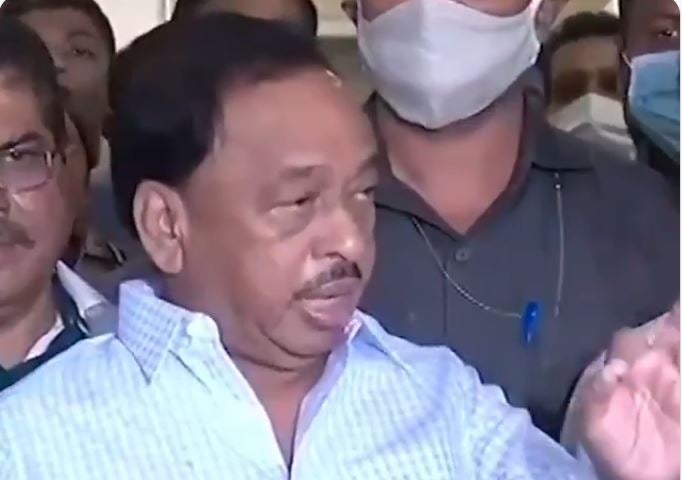 Indian federal Minister of Micro, Small and Medium Enterprises Narayan Rane