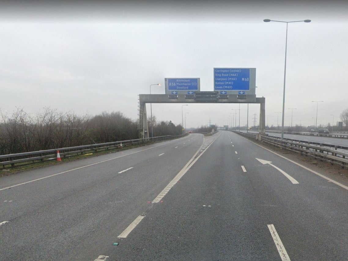 Not as comfy as a bed: the hard shoulder of the M60