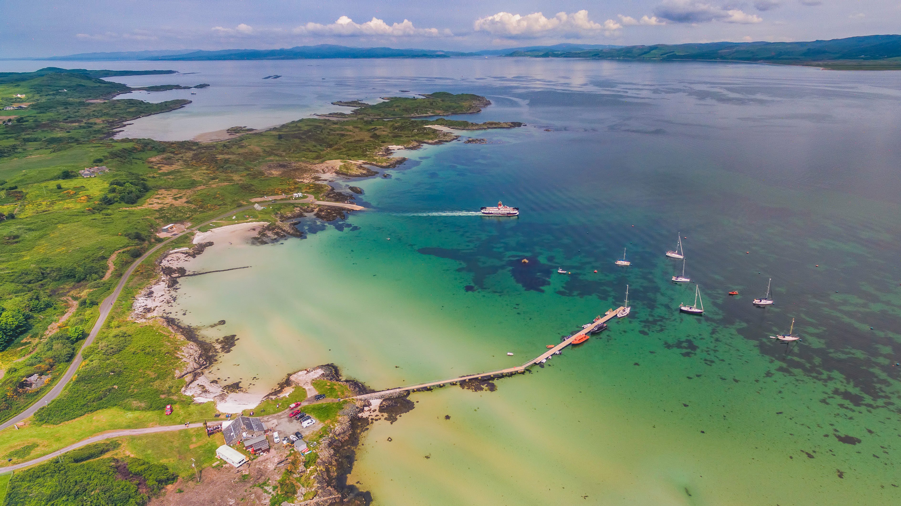 The Isle of Gigha has a tropical feel