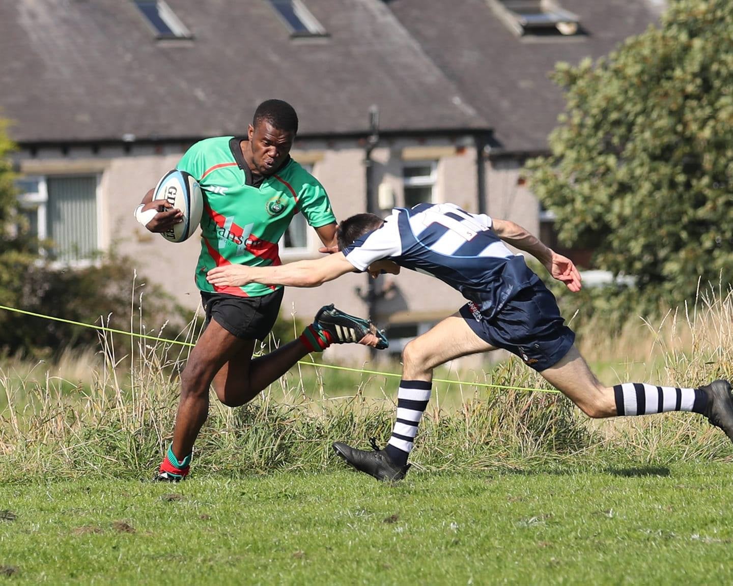 Mr Mpofu plays rugby for Wibsey Rigby Club