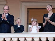 Princess Charlene says she is ‘thrilled’ to be reunited with family after three months apart due to operation