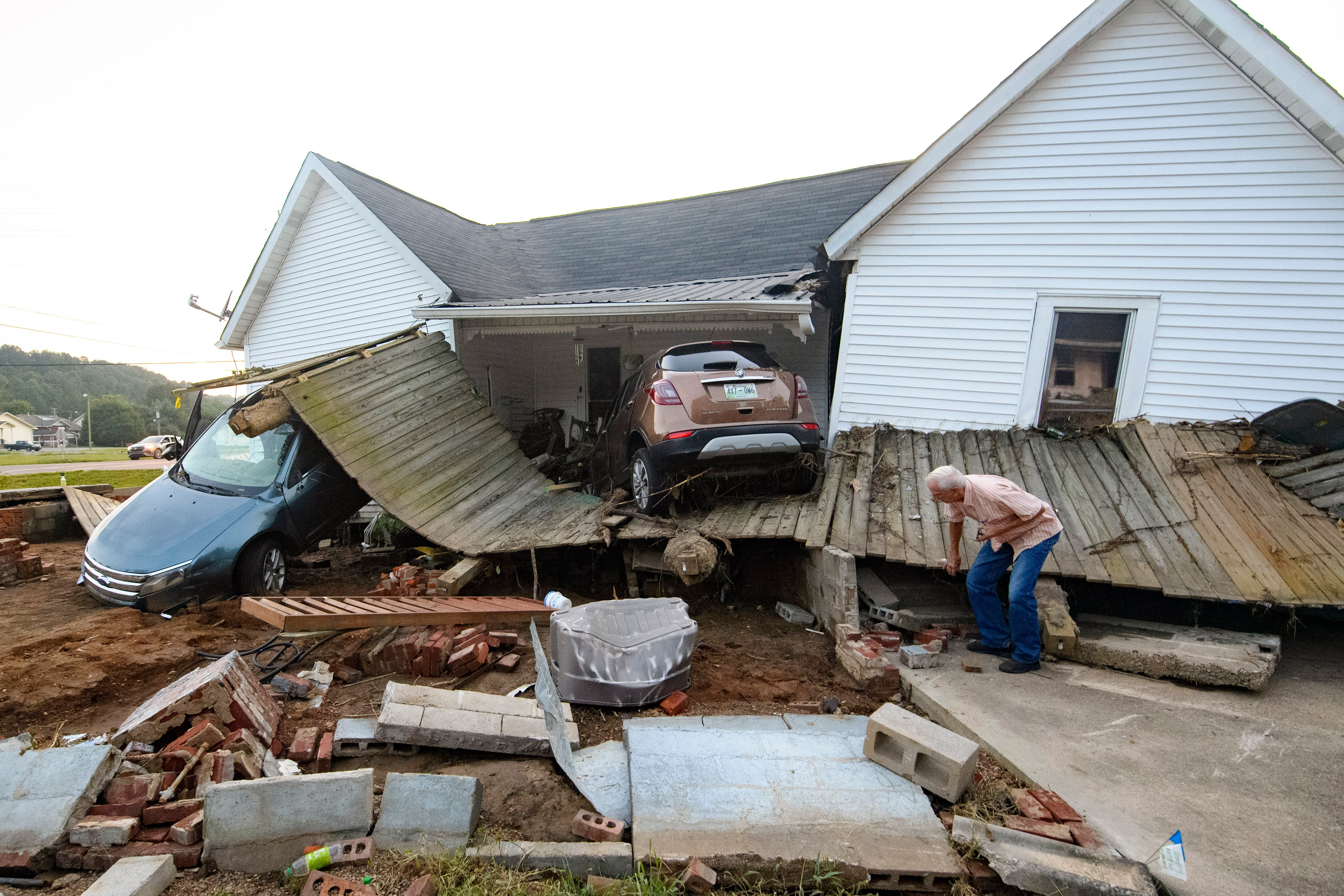 APTOPIX Tennessee Flooding