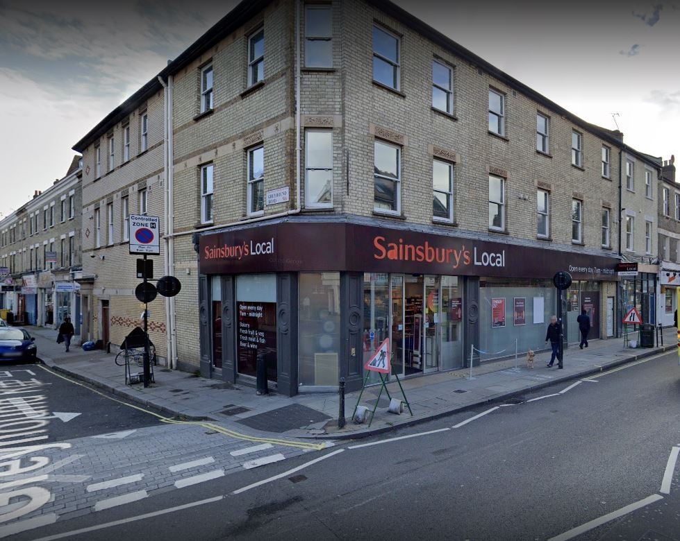 This Sainsbury’s on Fulham Palace Road was among the affected supermarkets