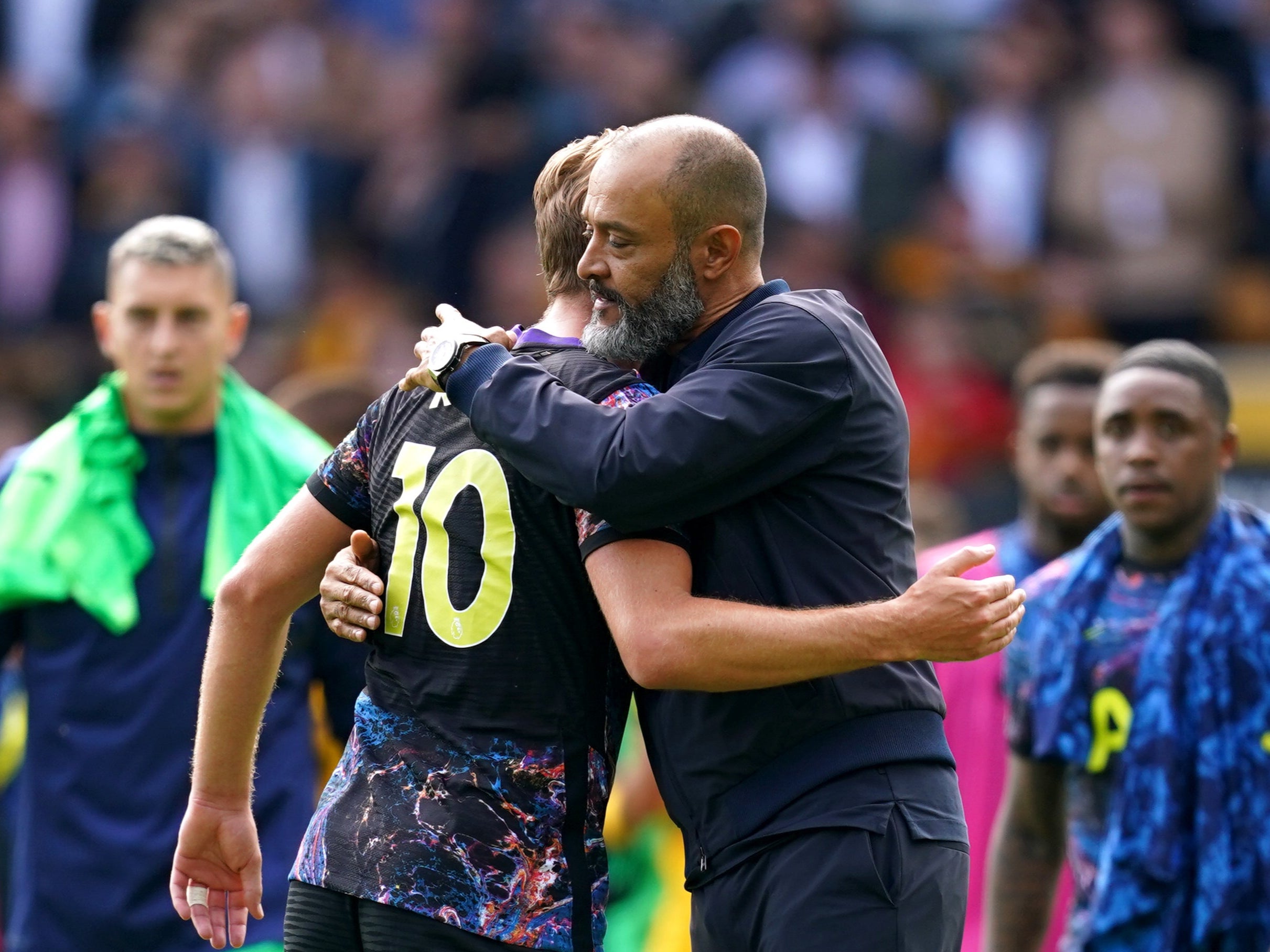 Nuno Espirito Santo is delighted that Harry Kane is staying at Spurs (David Davies/PA)