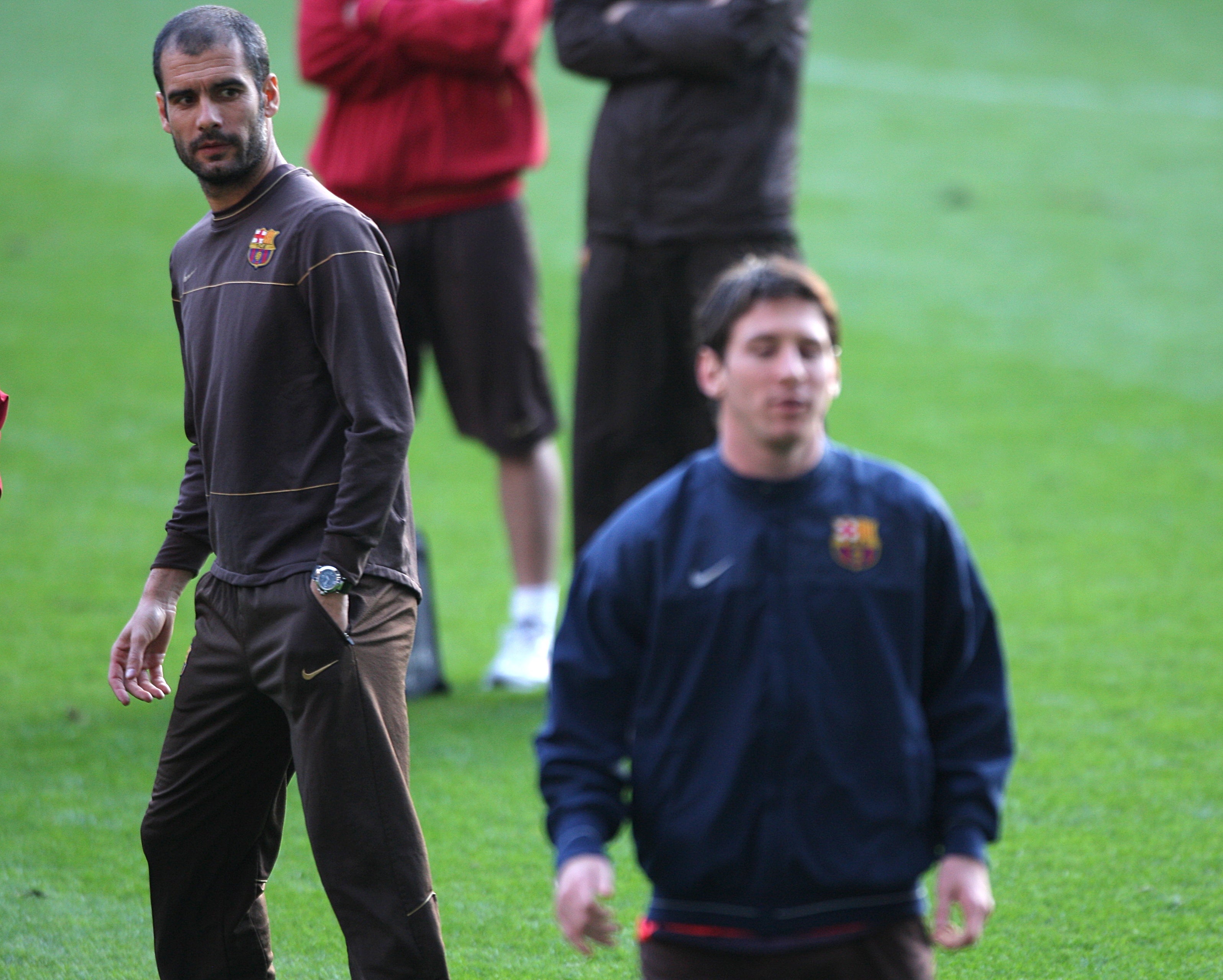 Lionel Messi flourished under the guidance of Pep Guardiola (Nick Potts/PA)