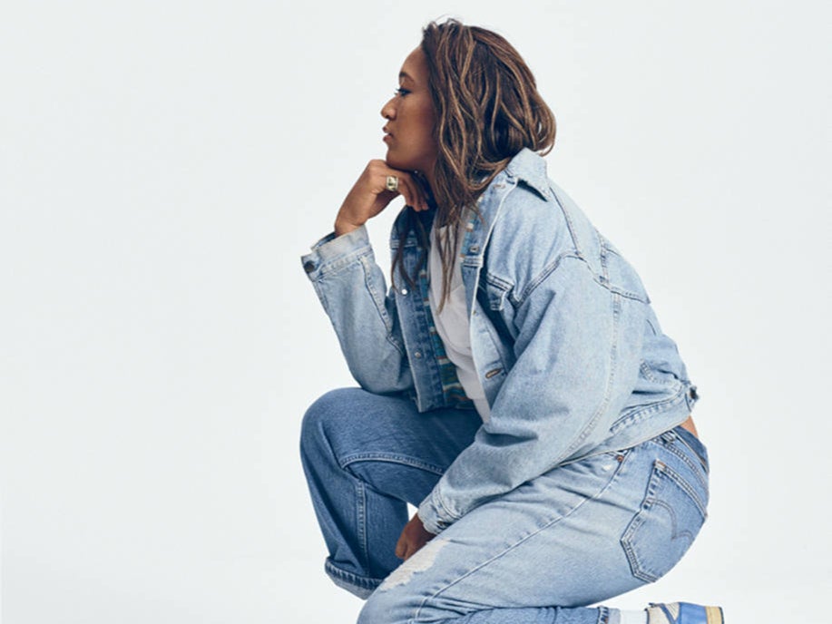 Naomi Osaka poses for Levi’s 501 Originals Campaign