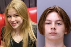 Teenager pleads guilty to stabbing cheerleader 114 times on first day of murder trial