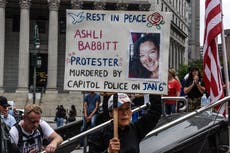 Trump phones mother of shot Capitol rioter Ashli Babbitt: ‘It’s a terrible thing that has happened’