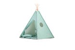 Minty green teepee