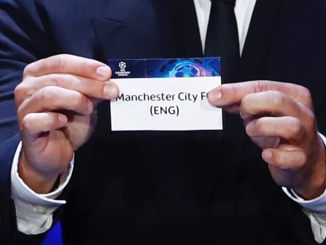 Manchester City have been handed a tough draw