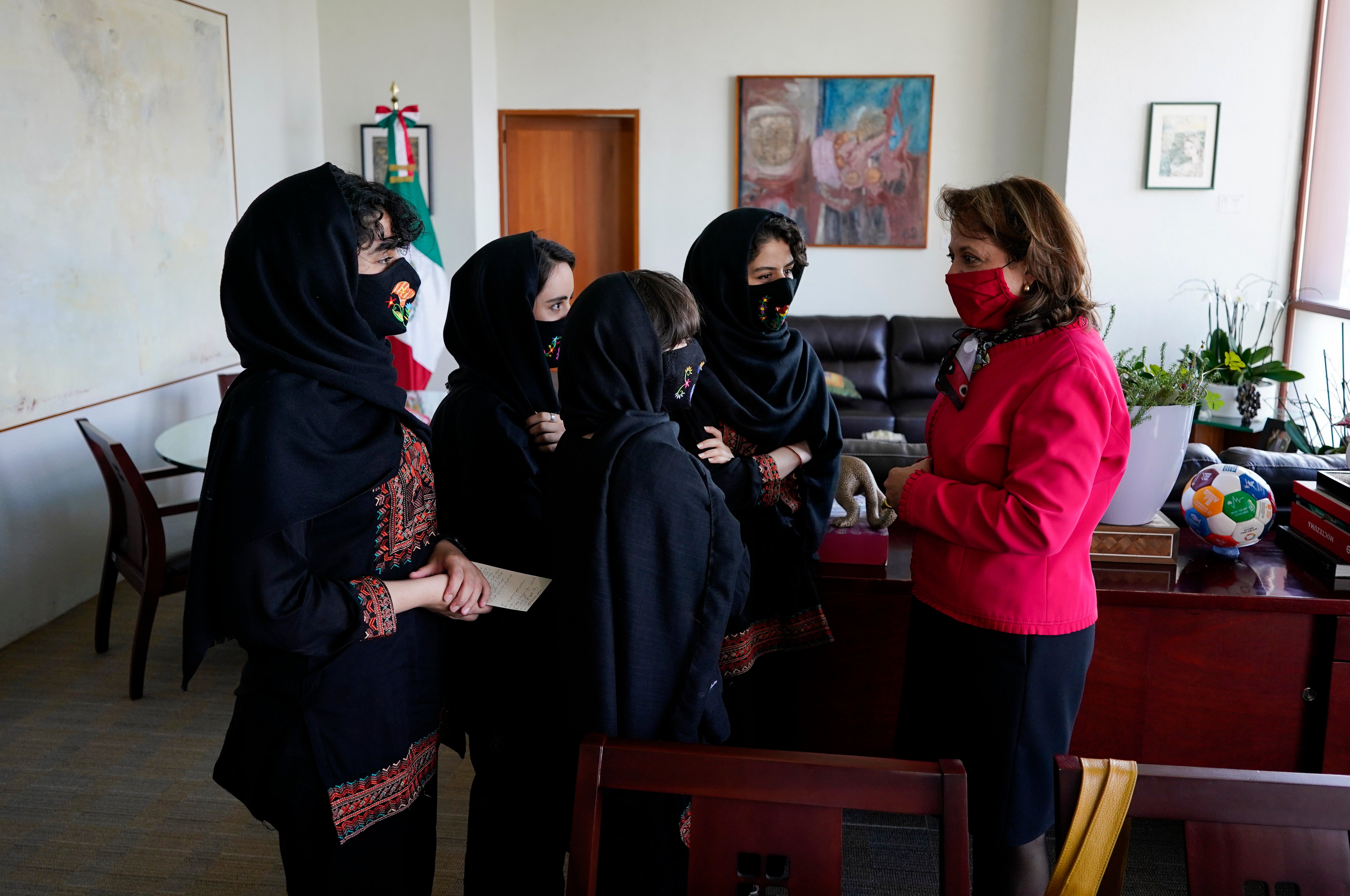 Mexico Afghan All Girls Robotics Team