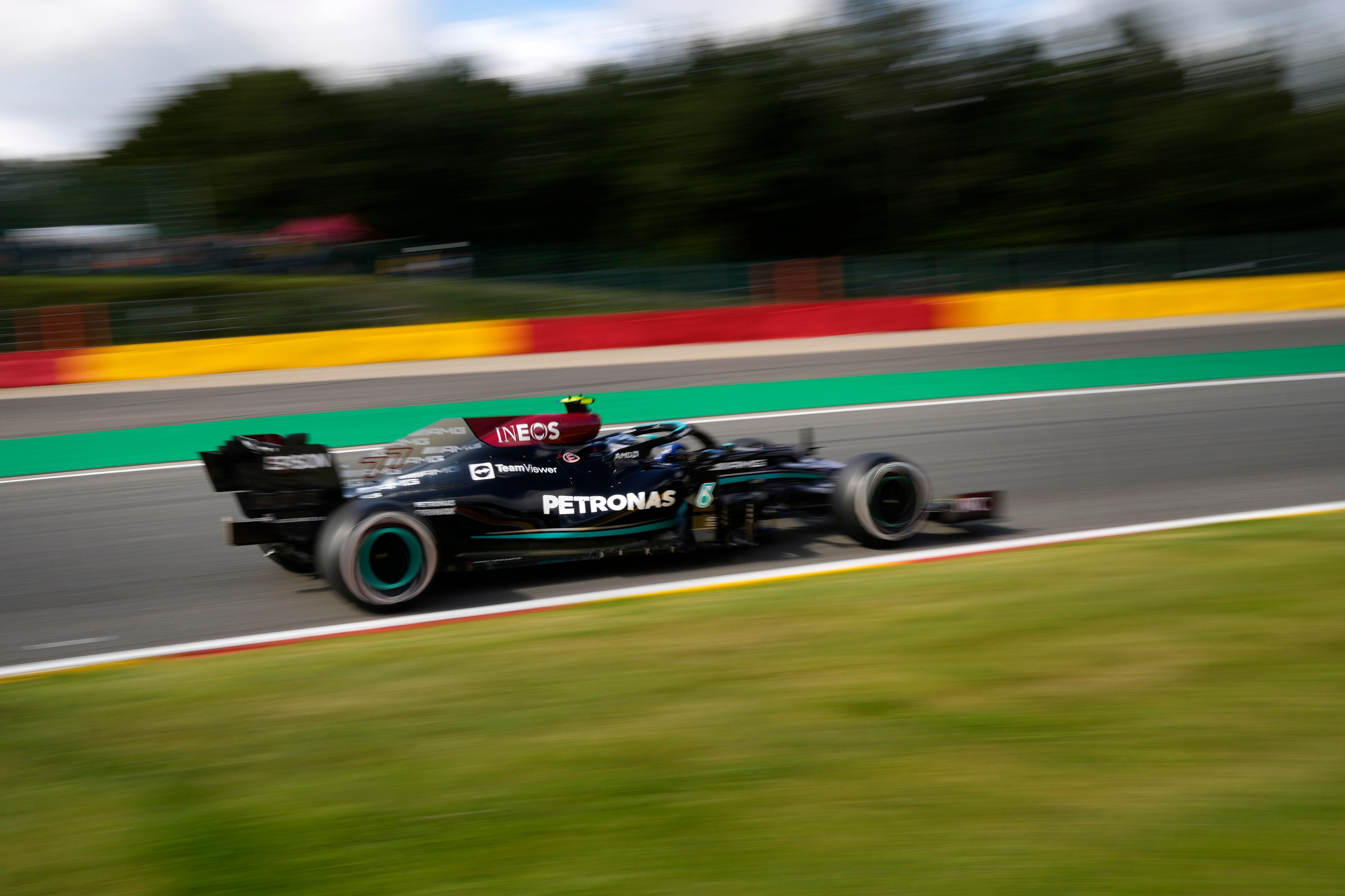 Valtteri Bottas finished fastest in first practice (Francisco Seco/AP)