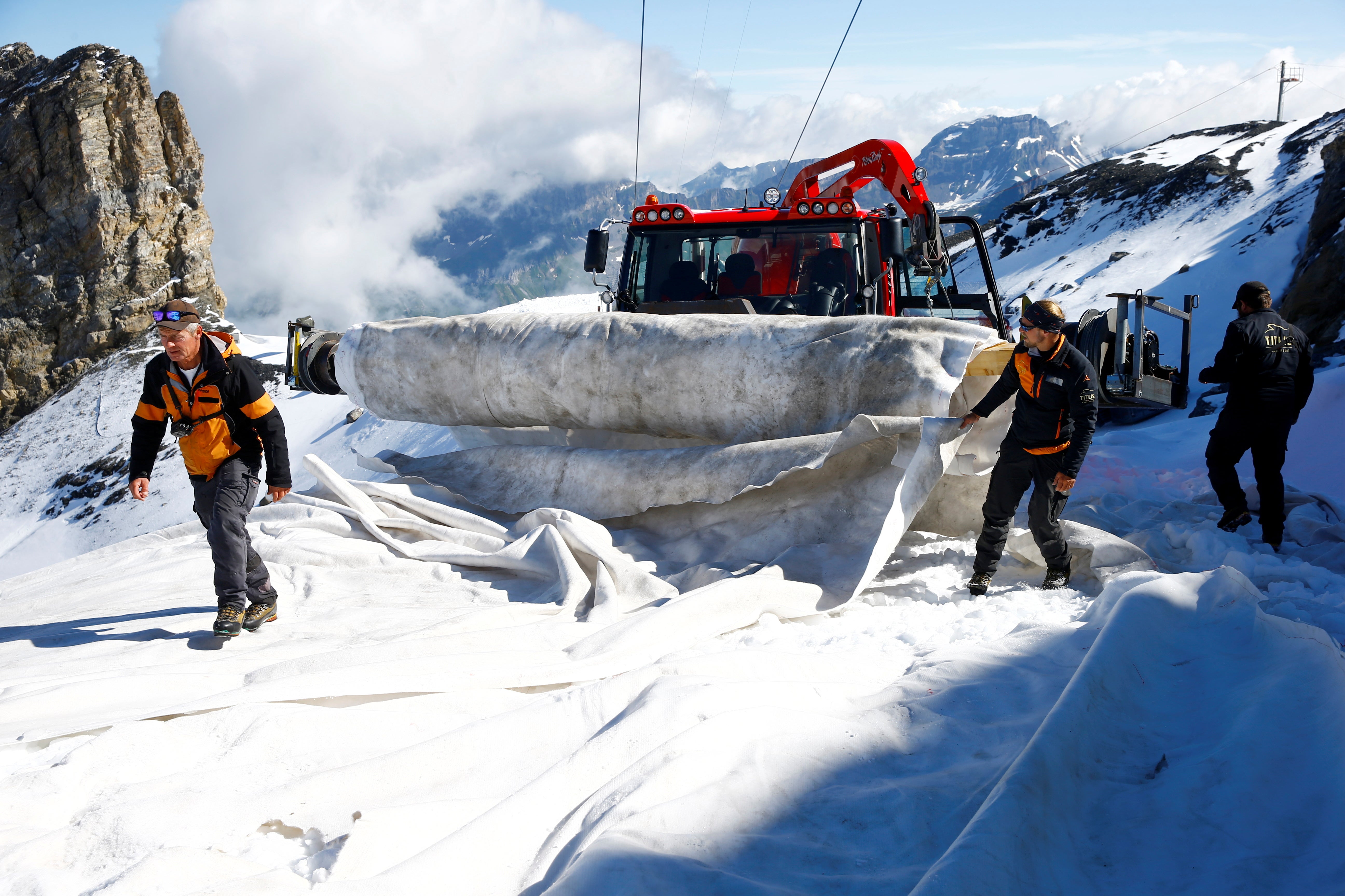 Declining snow cover as a result of climate change poses an existential threat to ski resorts throughout Europe