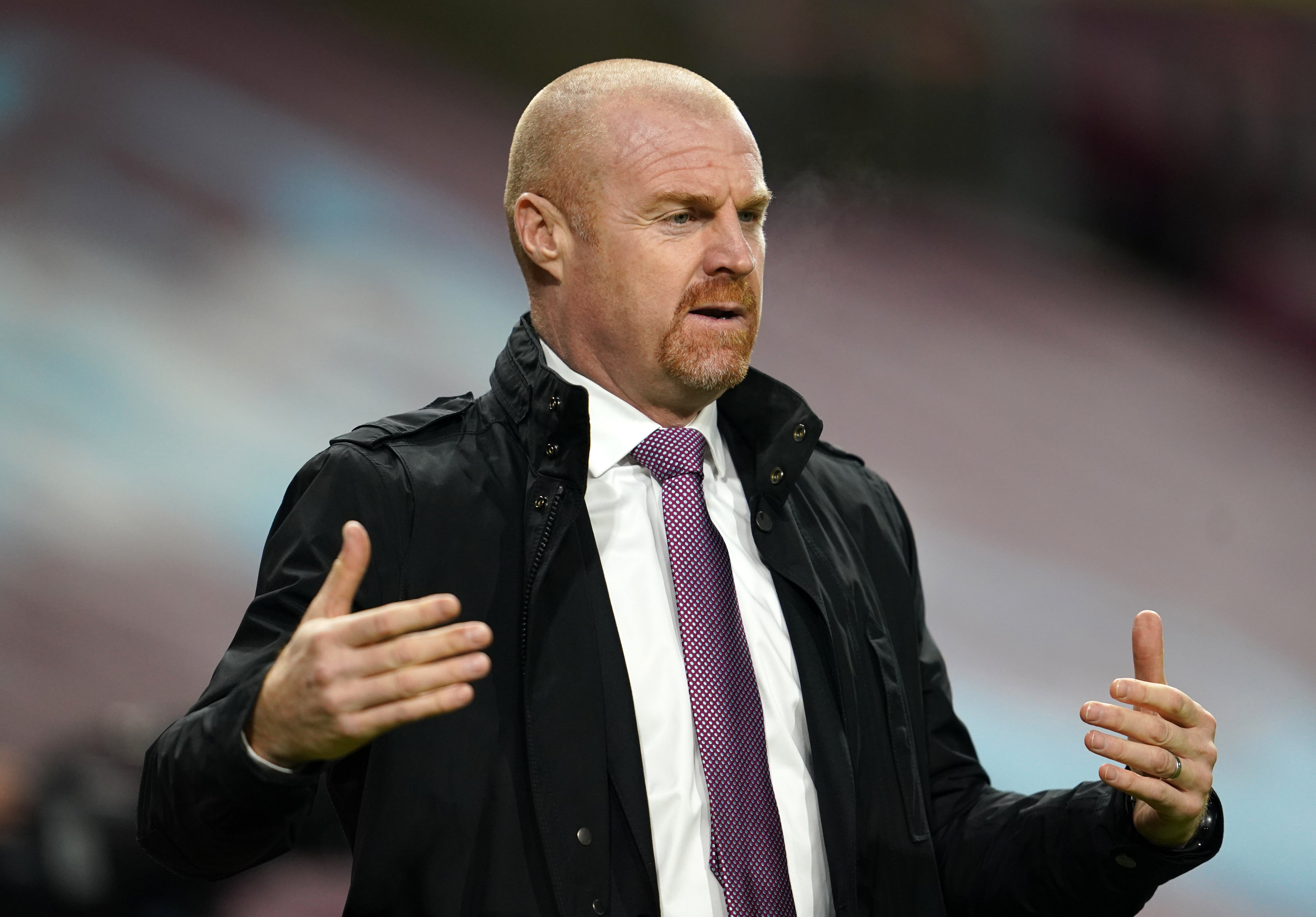 Burnley boss Sean Dyche is searching for a win against Everton (Jon Super/PA)